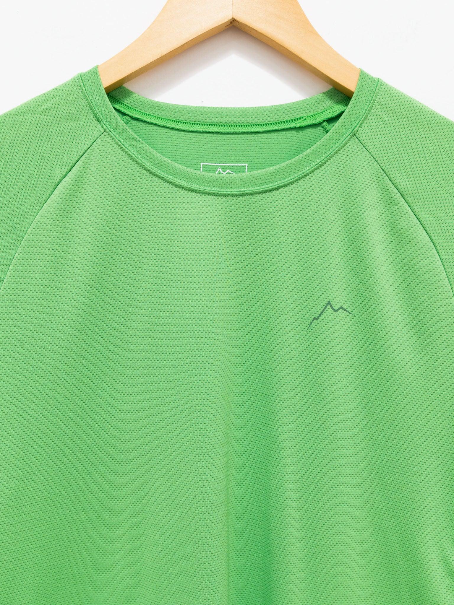 Namu Shop - CAYL Logo Mesh Short Sleeve Tee - Light Green