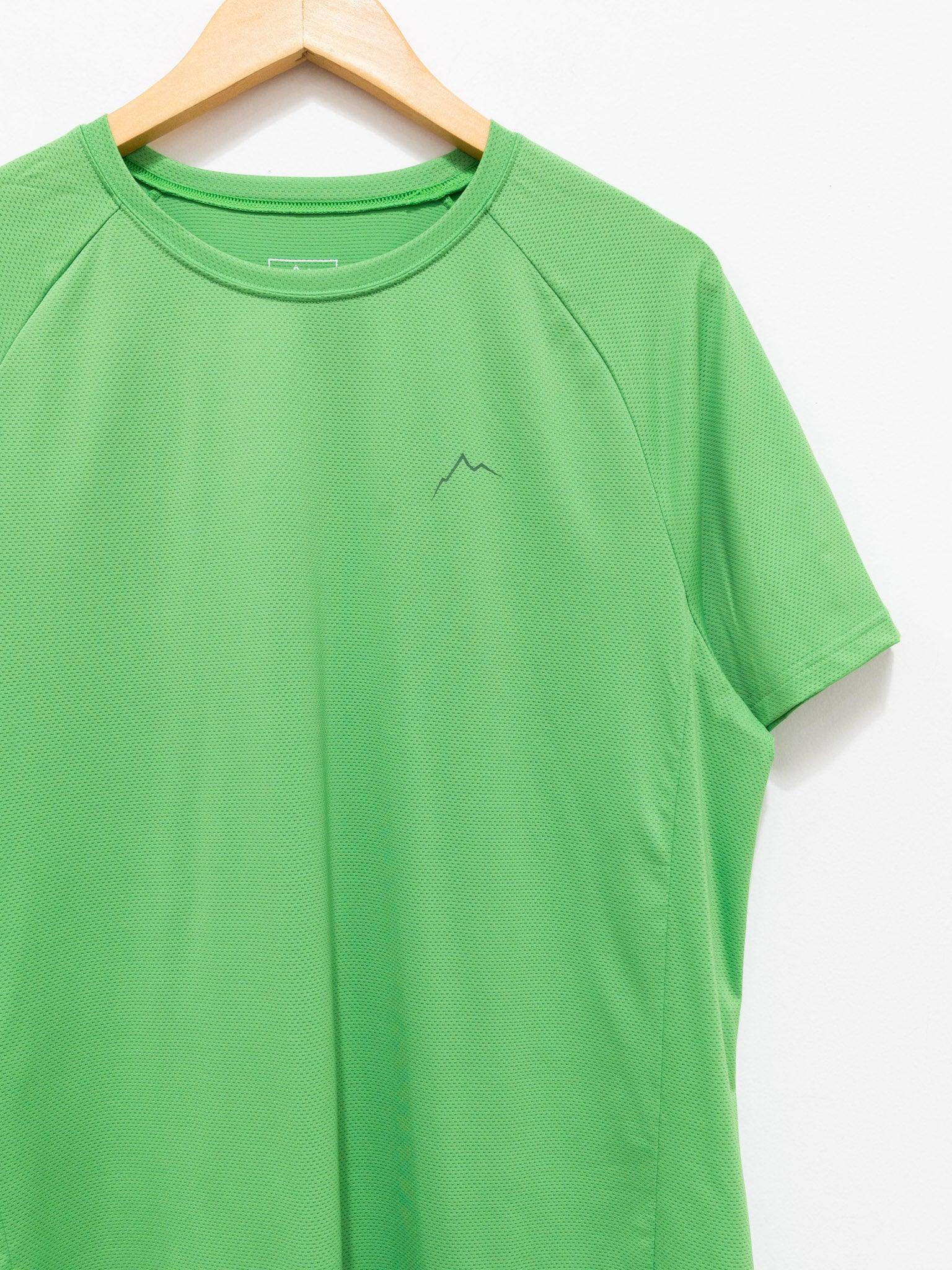Namu Shop - CAYL Logo Mesh Short Sleeve Tee - Light Green