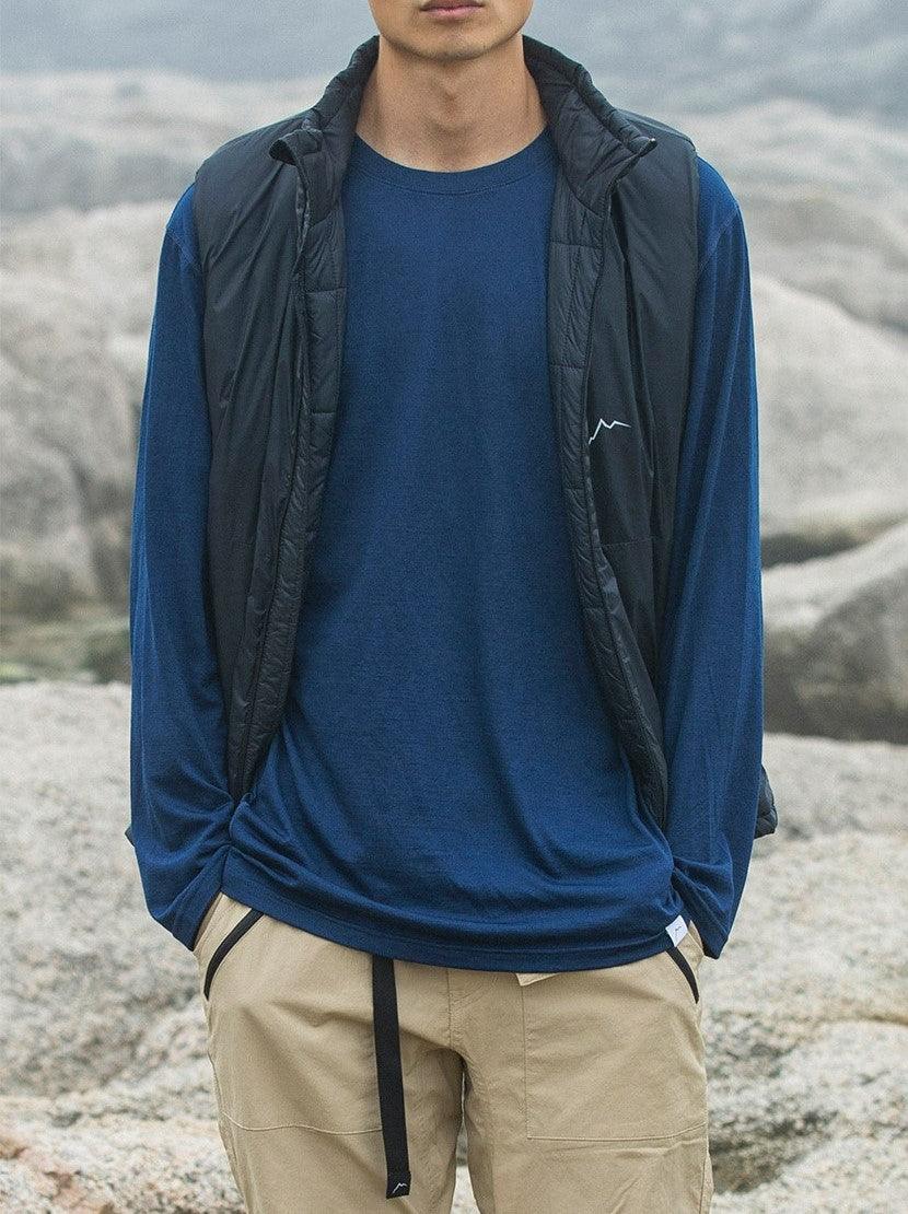 Namu Shop - CAYL Merino Blend Long Sleeve - Dark Blue