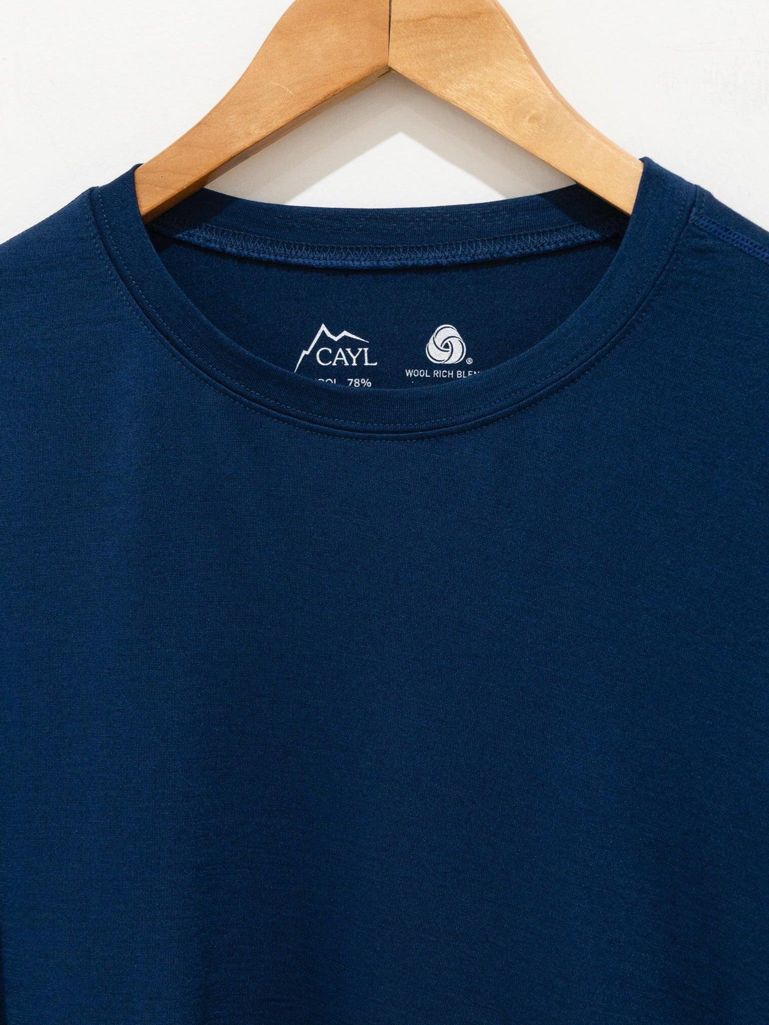 Namu Shop - CAYL Merino Blend Long Sleeve - Dark Blue