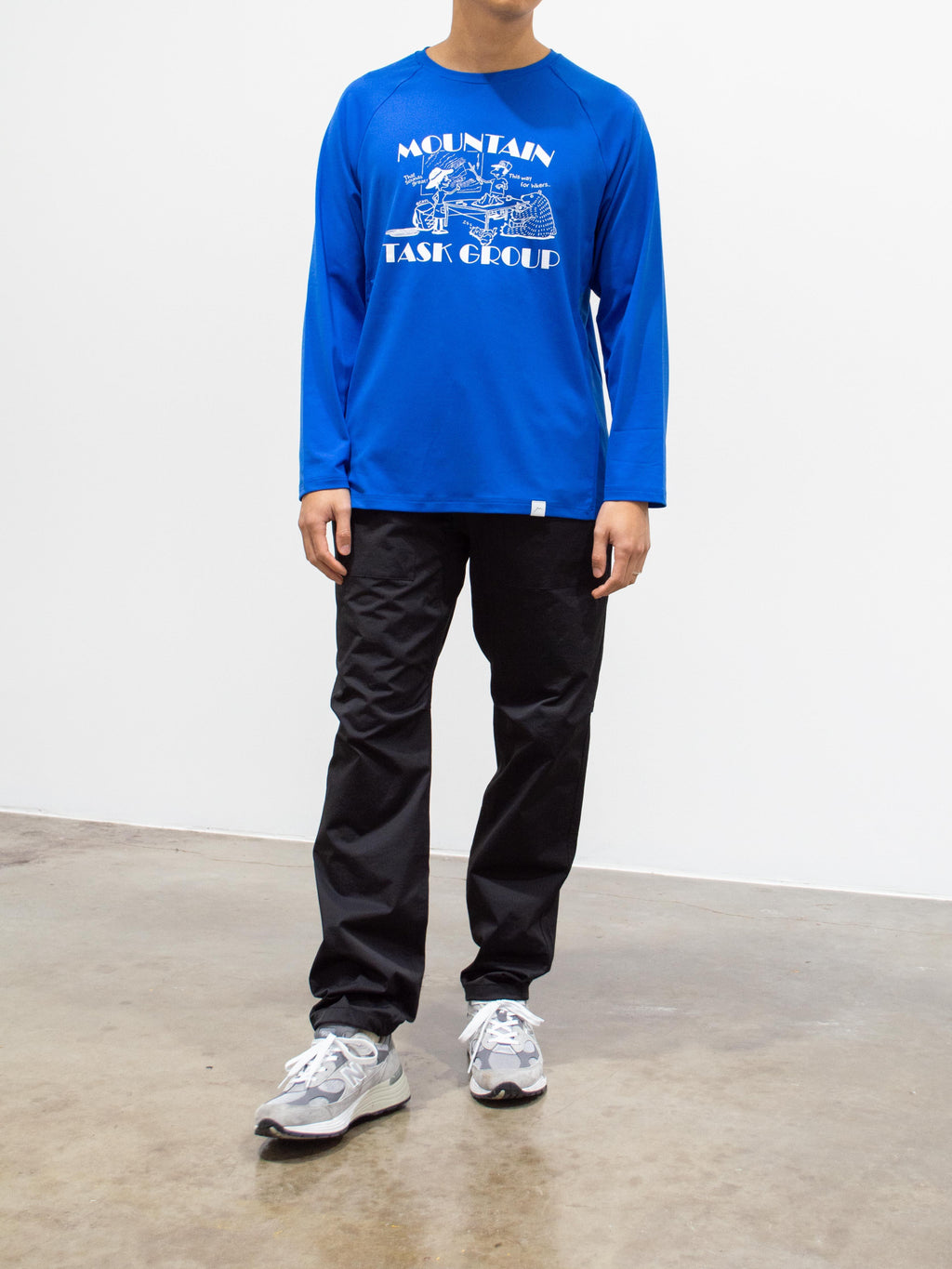 Namu Shop - CAYL MTG Long Sleeve Tee - Blue