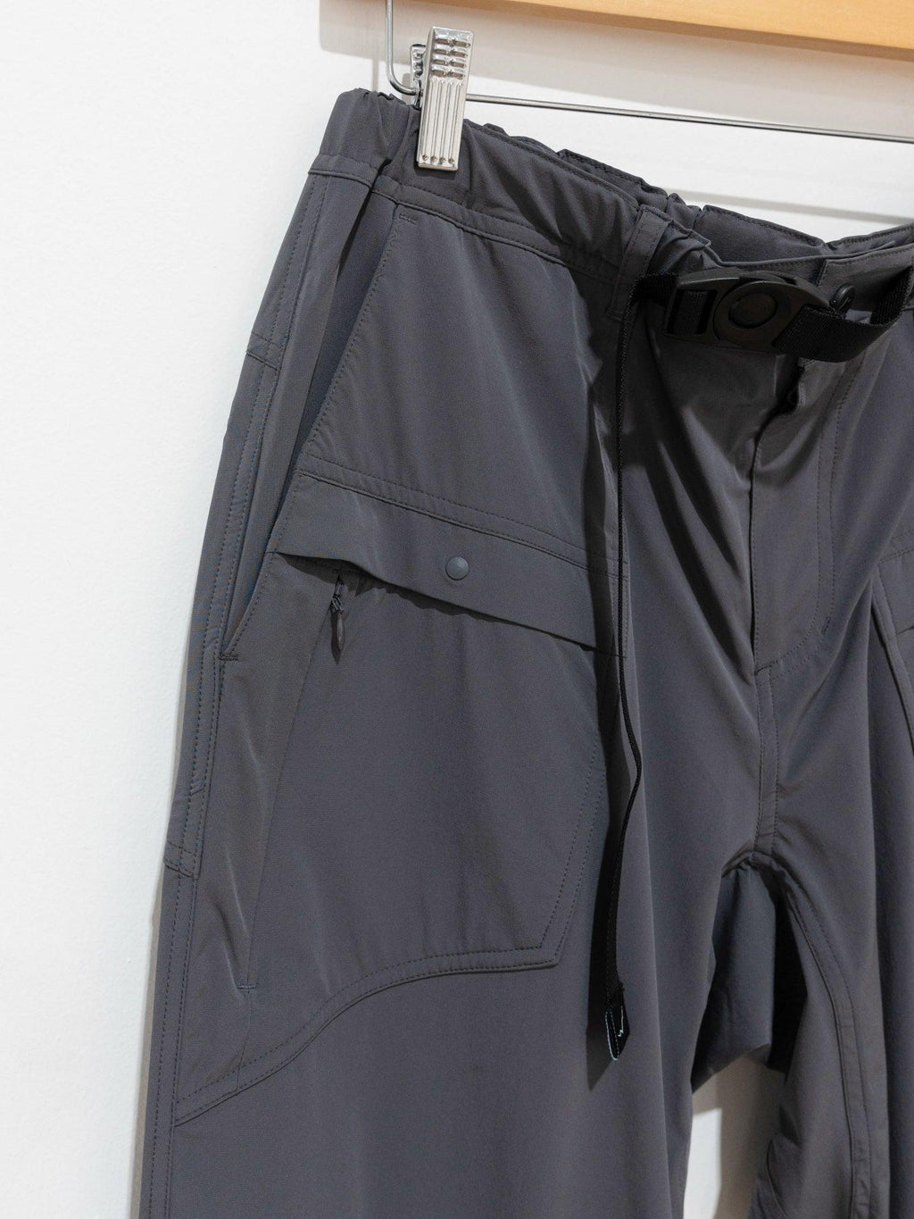Namu Shop - CAYL Nylon Stretch Pants - Gray