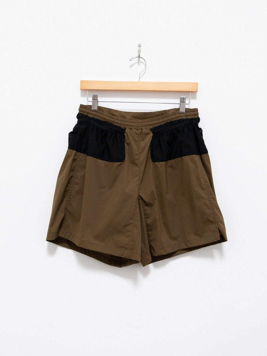 Namu Shop - CAYL Nylon Trail Shorts - Brown Khaki
