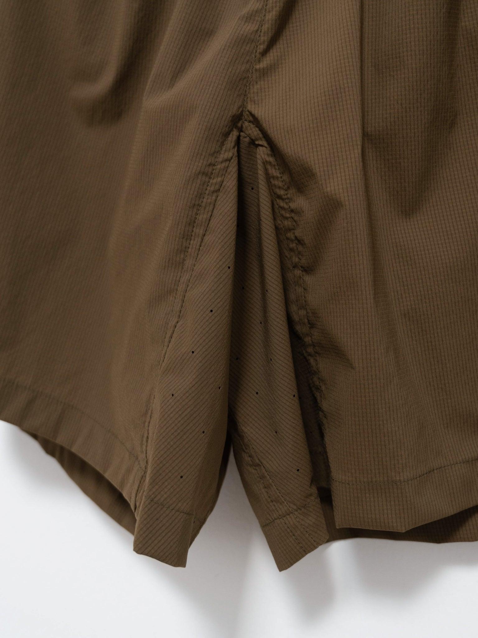 Namu Shop - CAYL Nylon Trail Shorts - Brown Khaki