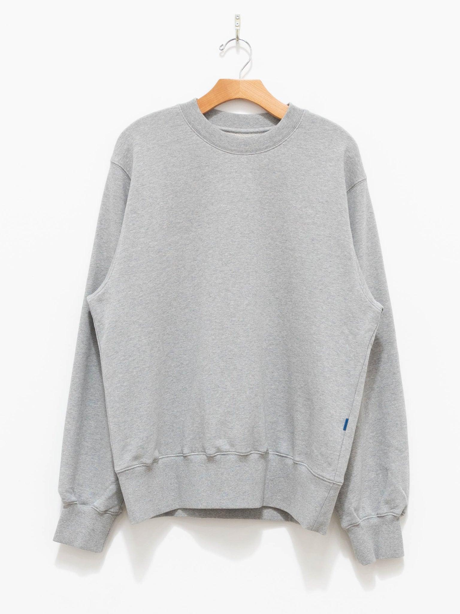 Namu Shop - Document Back Logo Sweatshirt - Gray
