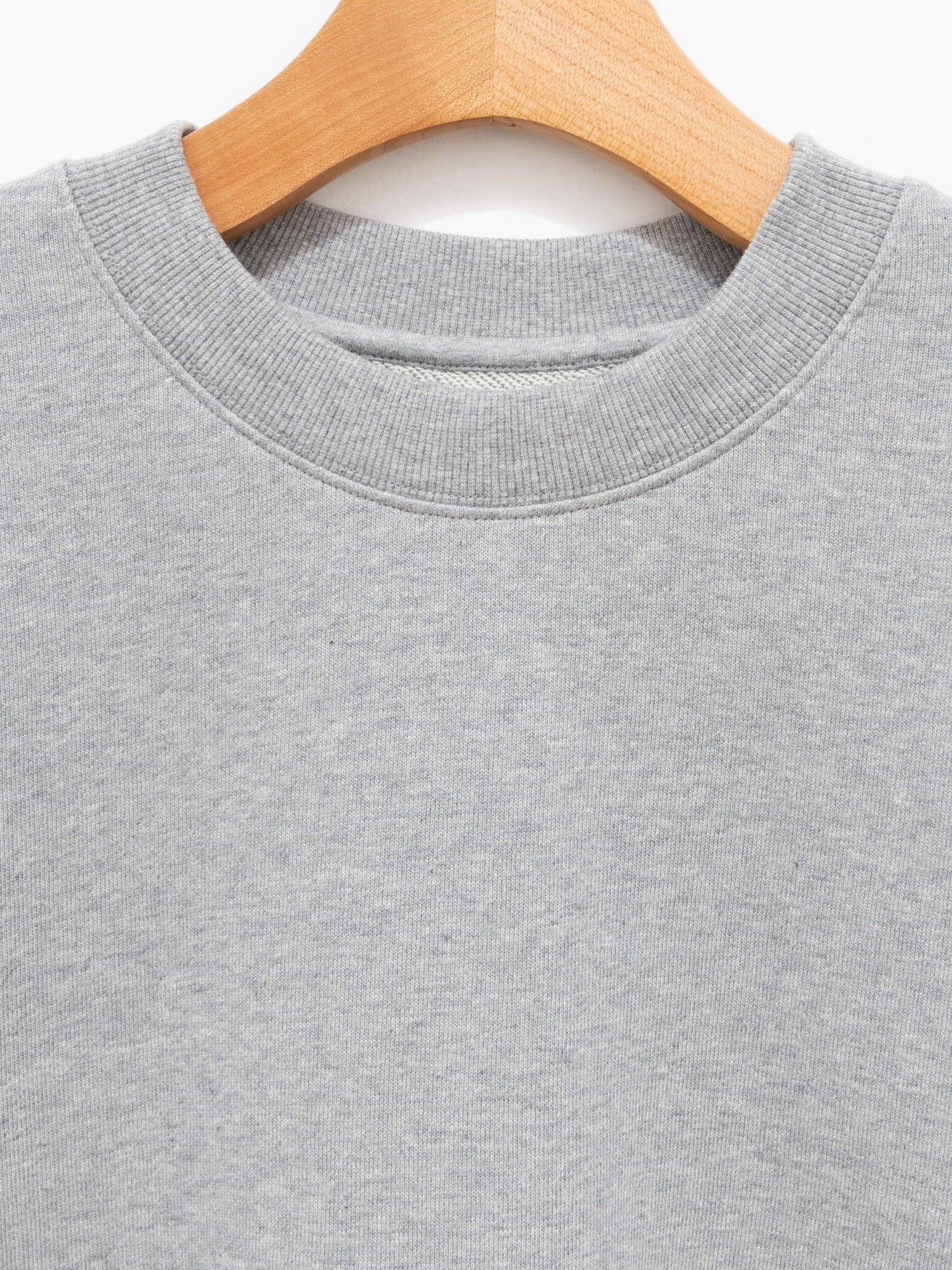 Namu Shop - Document Back Logo Sweatshirt - Gray