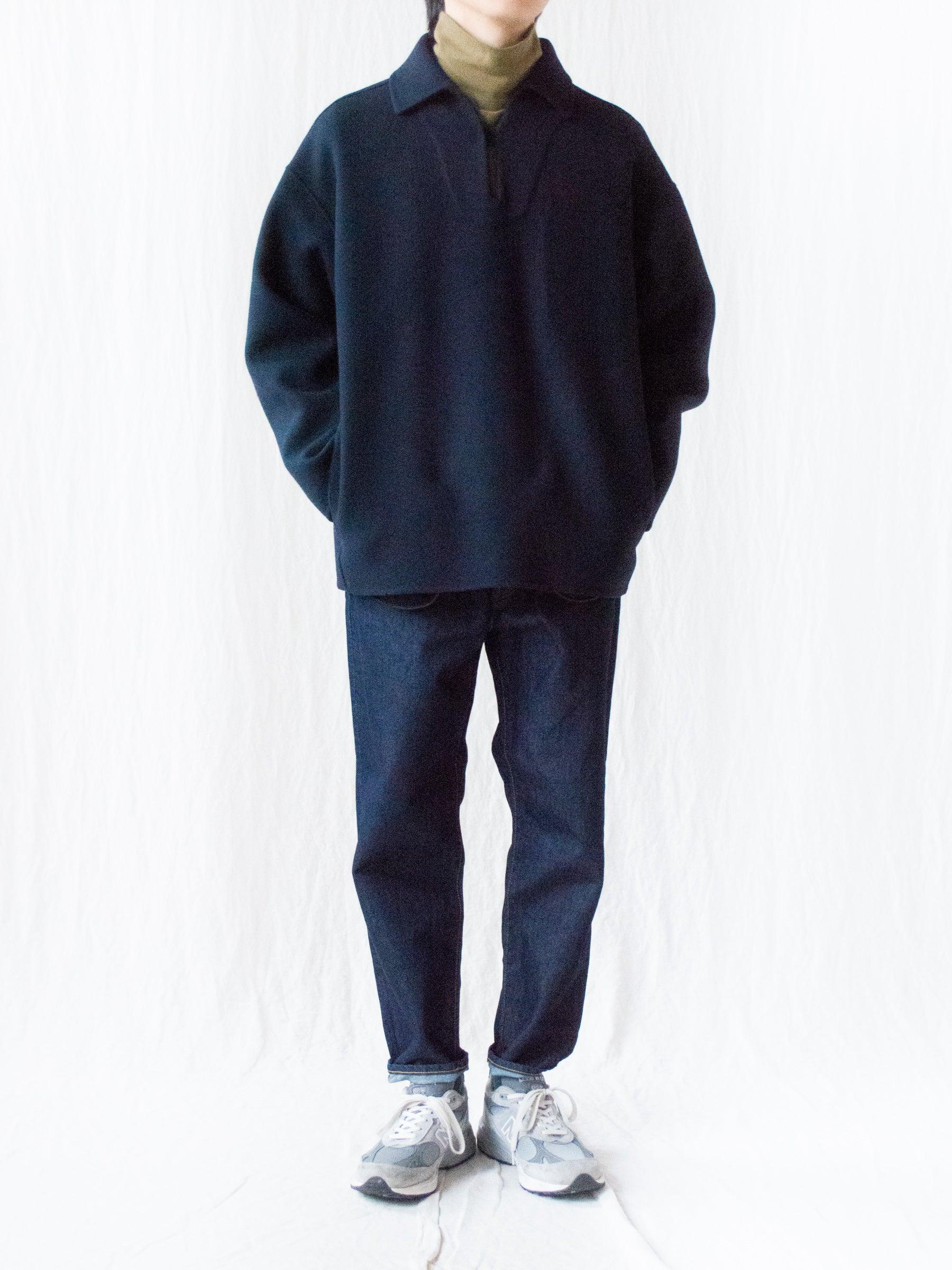 Namu Shop - Document Handmade Wool Smock Coat