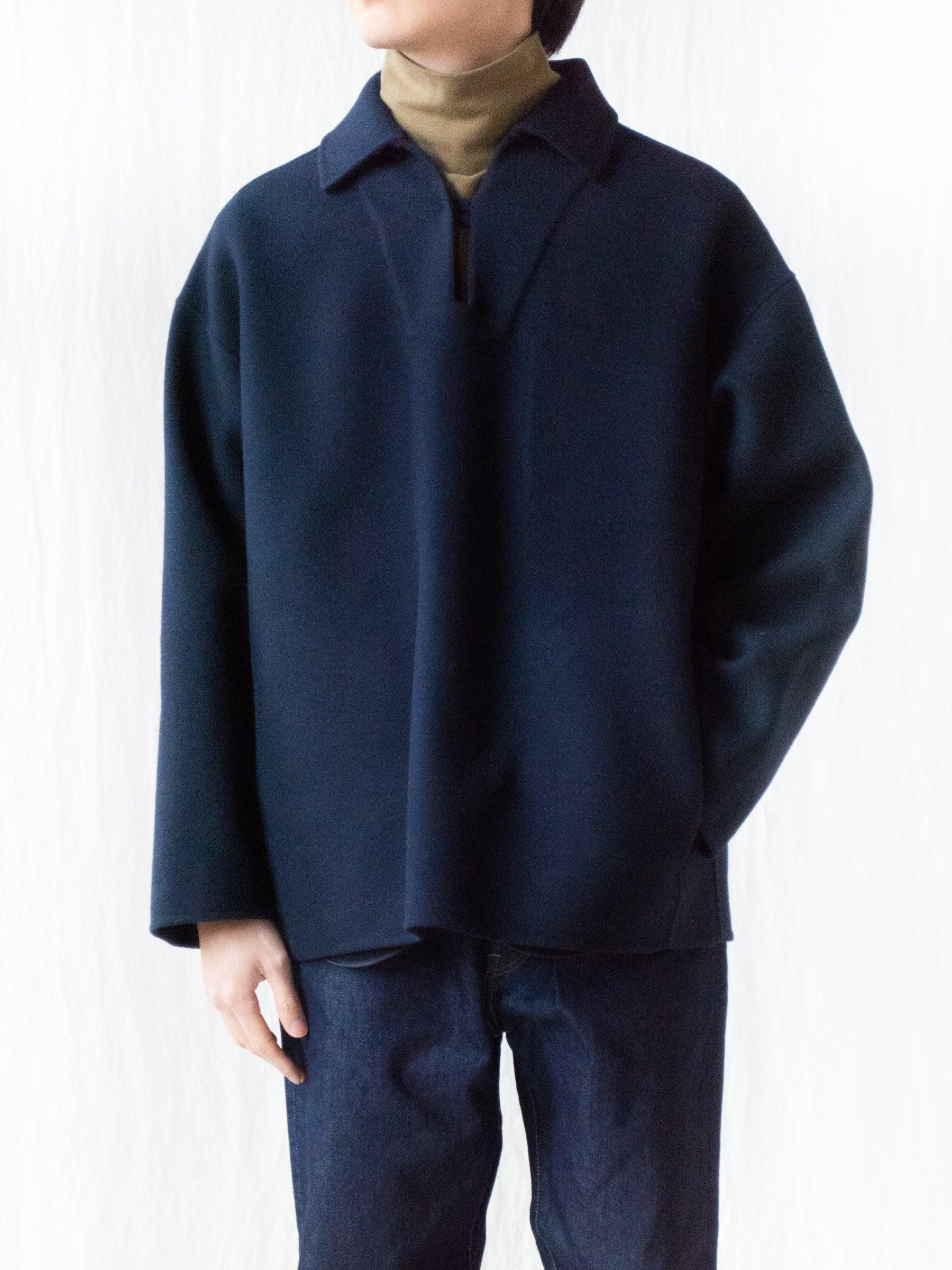 Namu Shop - Document Handmade Wool Smock Coat