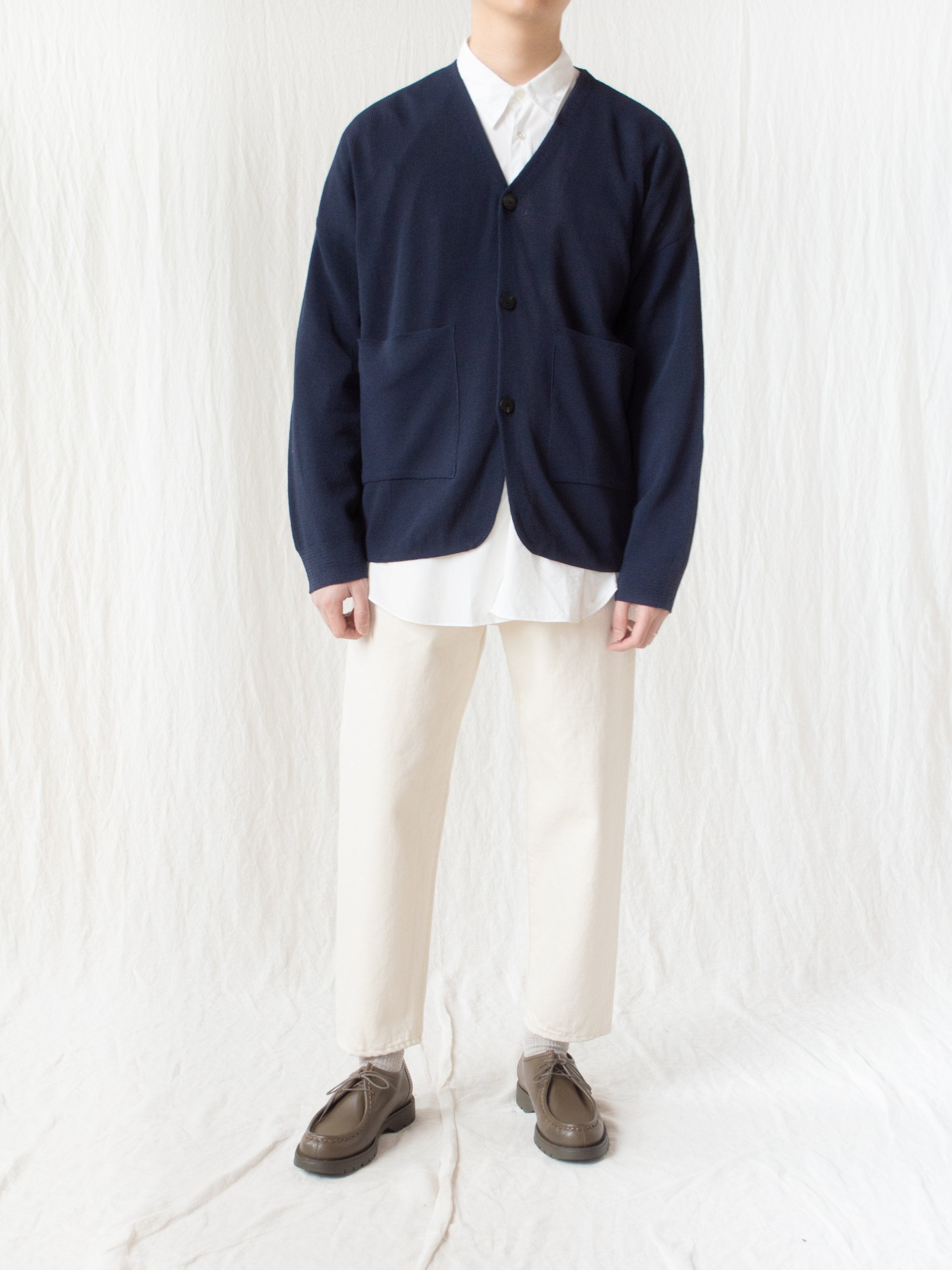 Namu Shop - Document Hanji Paper Relaxed Cardigan