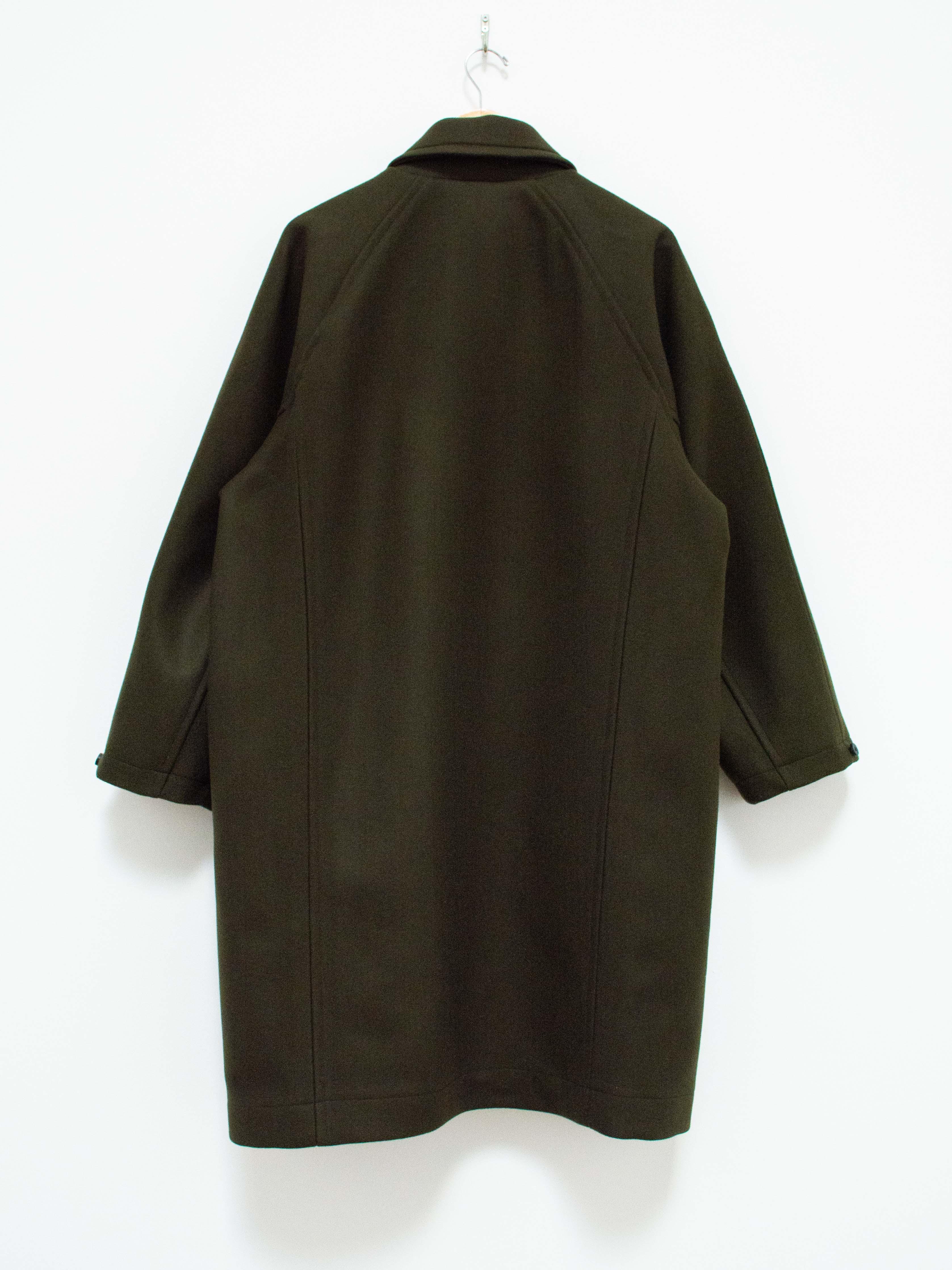 Namu Shop - Document Heavy Melton Coat - Olive