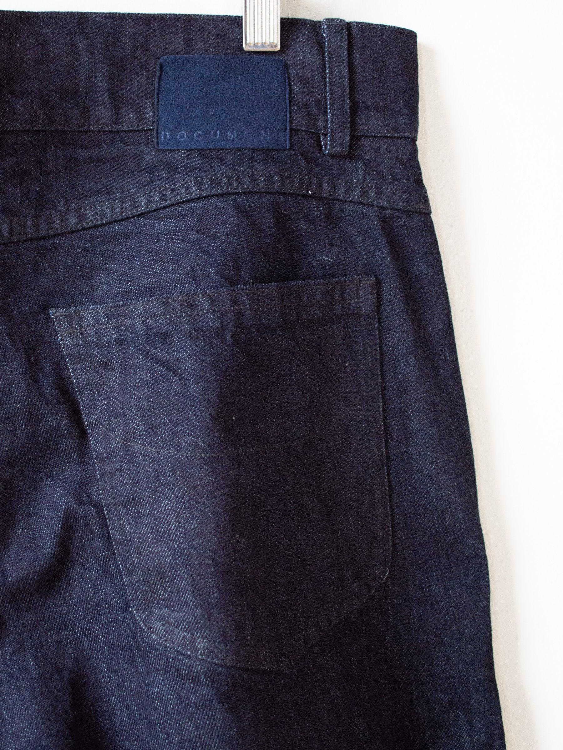 Namu Shop - Document Indigo Denim Pants
