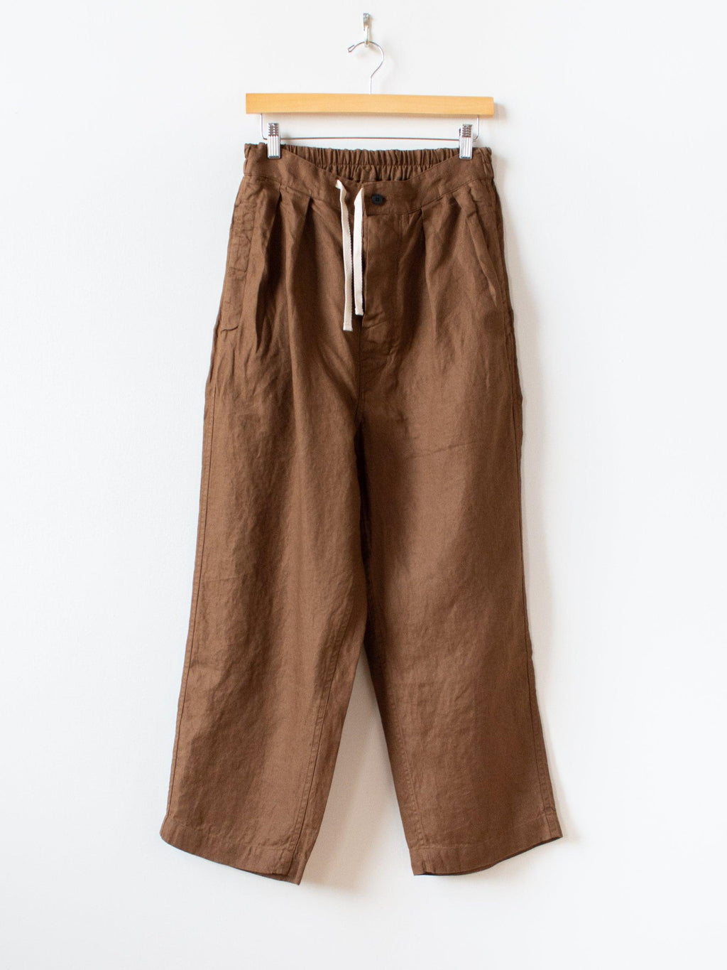 Namu Shop - Document Irish Linen Painter Pants - Brown
