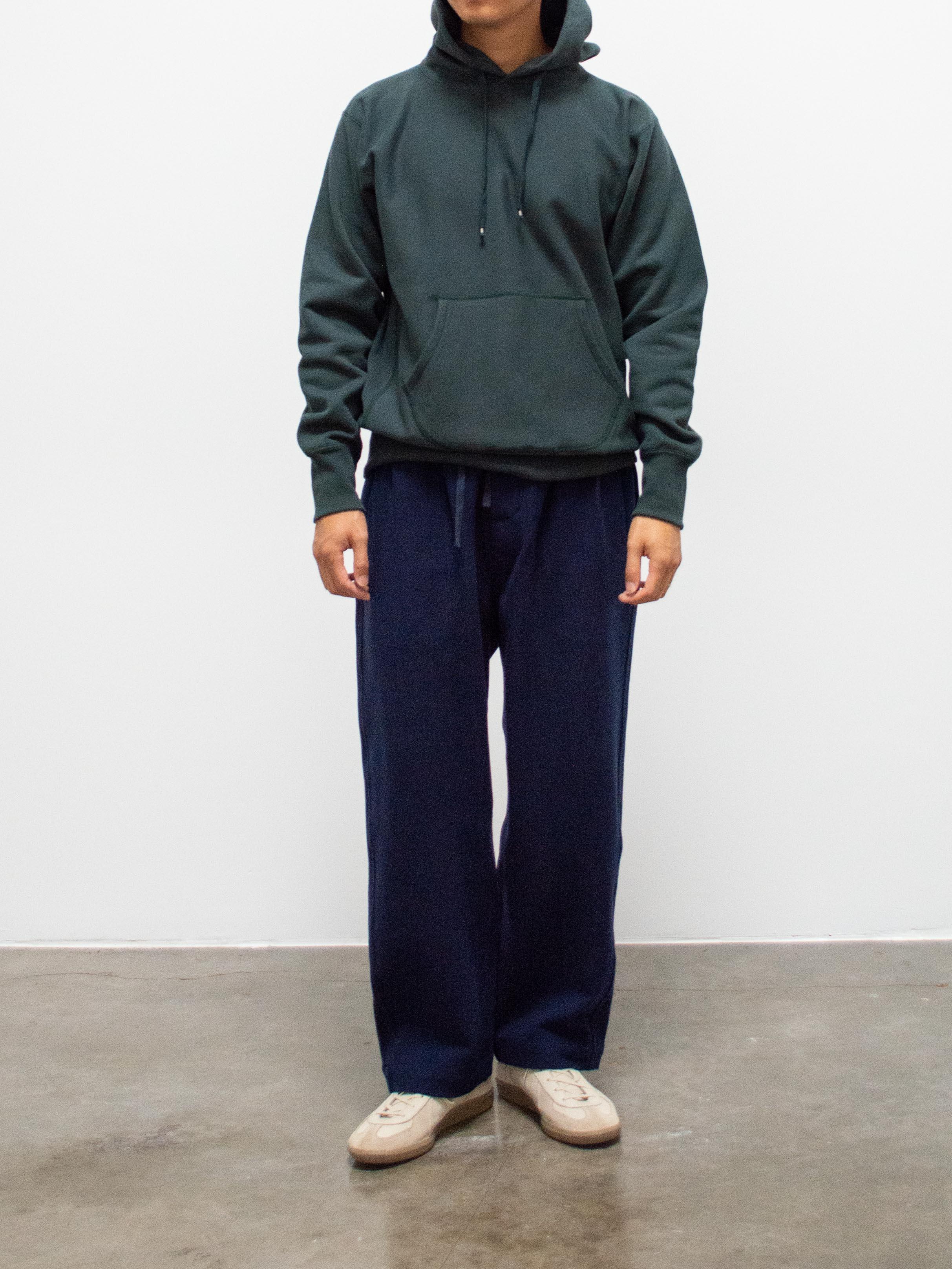 Namu Shop - Document Jersey Tucked Painter Pants - Blue Navy