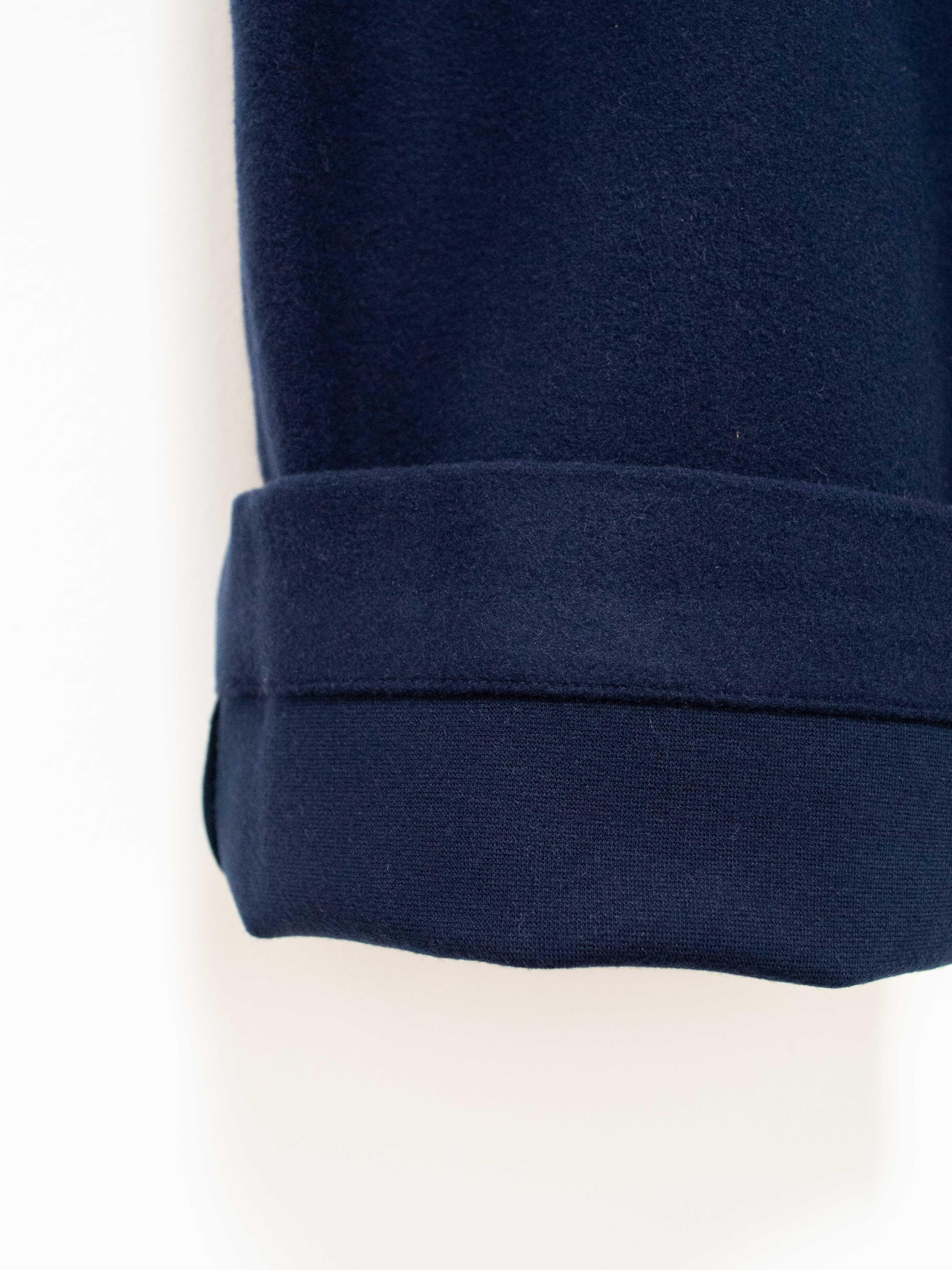 Namu Shop - Document Jersey Tucked Painter Pants - Blue Navy