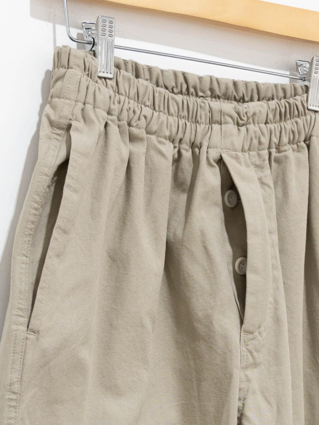 Namu Shop - Document Light Cotton Pajama Pants - Taupe