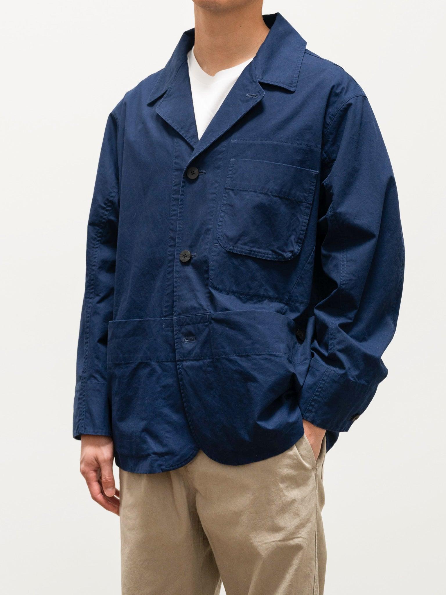 Namu Shop - Document Light Wax Fishing Jacket - Indigo
