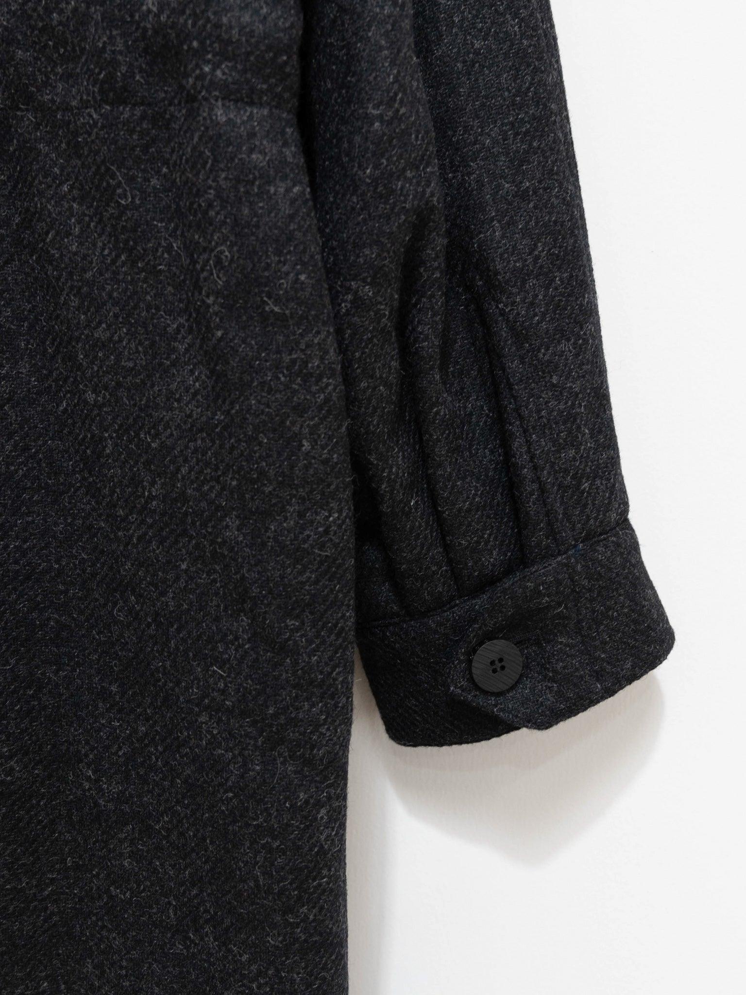 Namu Shop - Document Lightweight Padded Wool Parka - Dark Gray