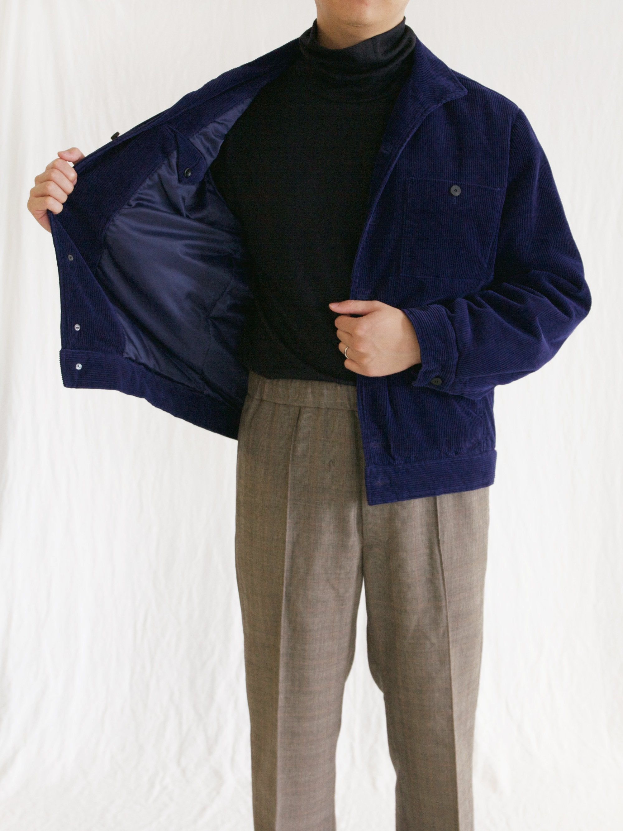 Namu Shop - Document Padded Corduroy Jacket (Special Restock)
