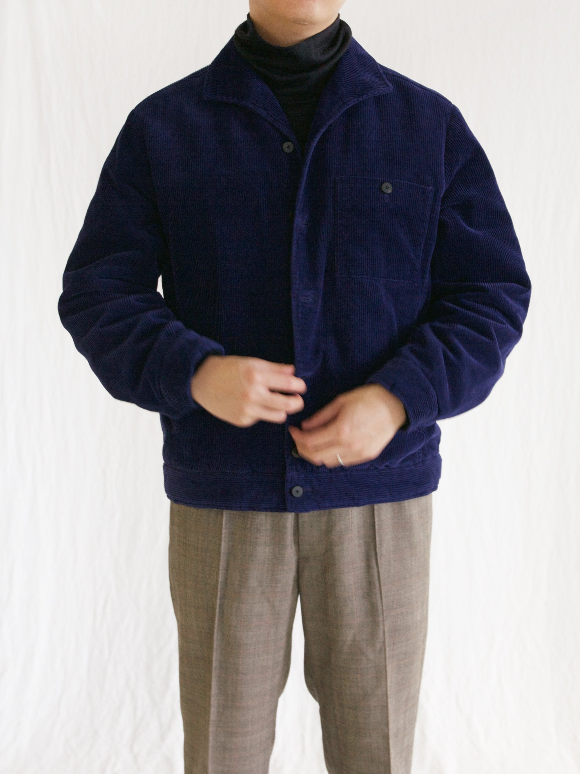 Namu Shop - Document Padded Corduroy Jacket (Special Restock)