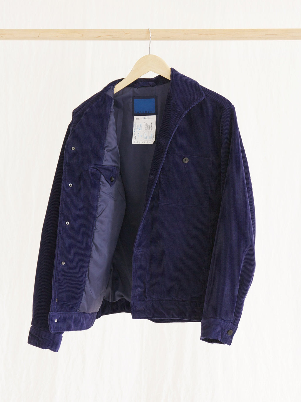 Namu Shop - Document Padded Corduroy Jacket (Special Restock)