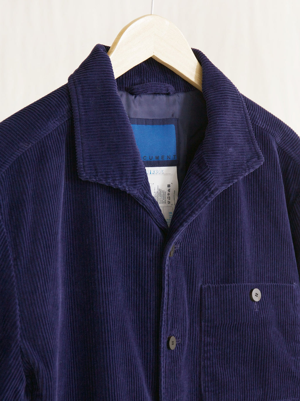 Namu Shop - Document Padded Corduroy Jacket (Special Restock)