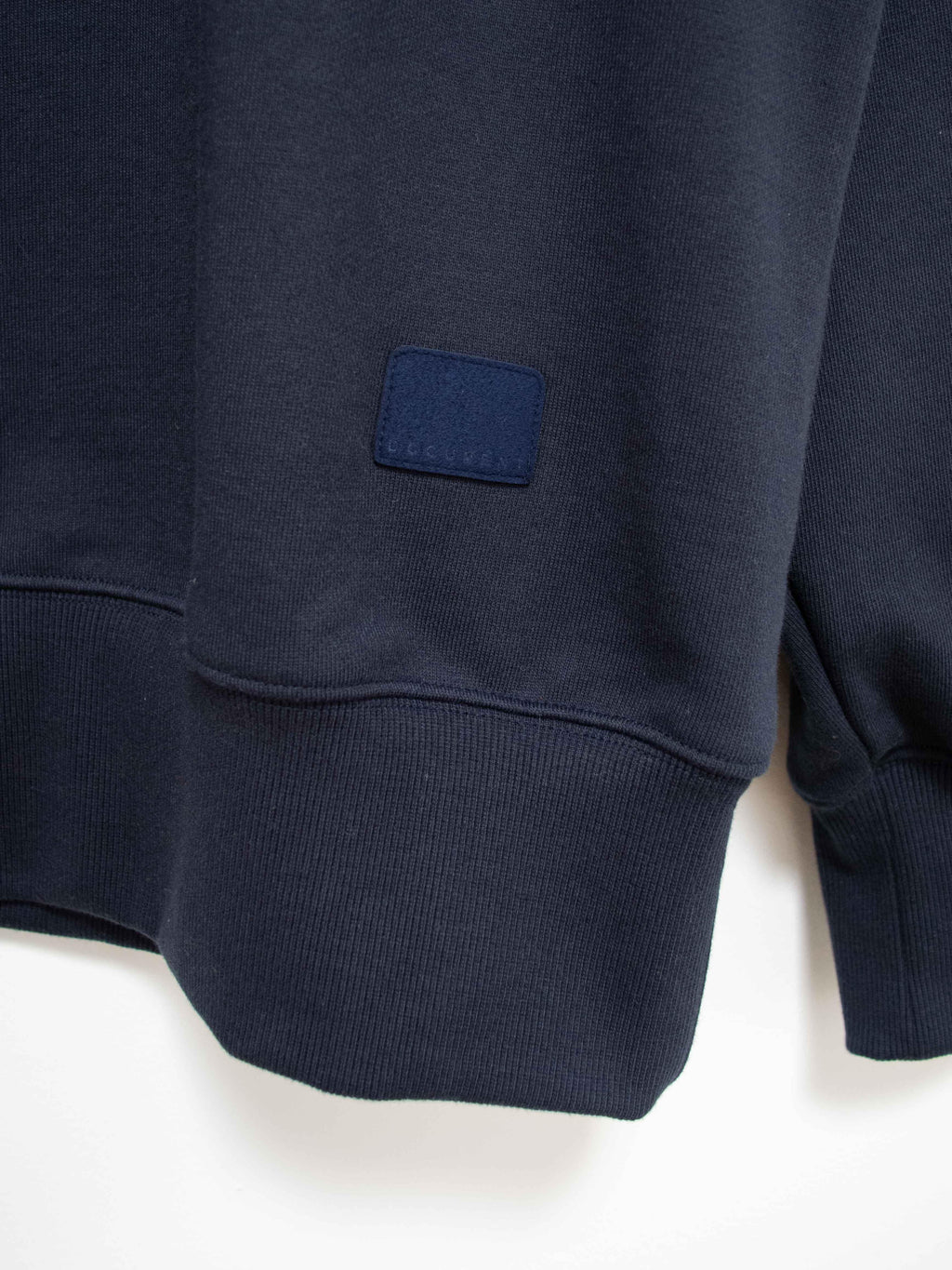 Namu Shop - Document Ribbed Turtleneck Sweat Jersey - Navy