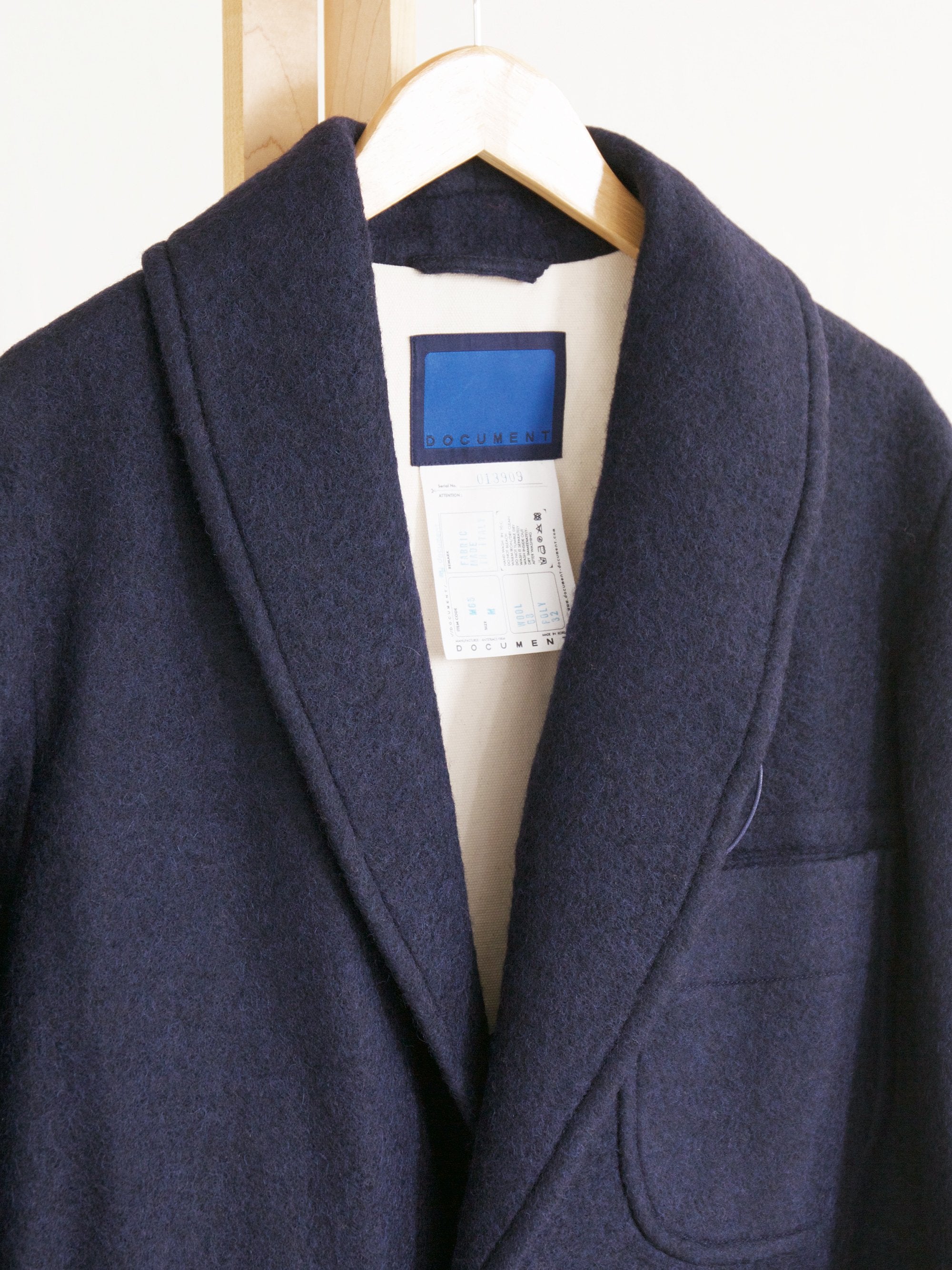 Namu Shop - Document The Document Signature Robe Coat