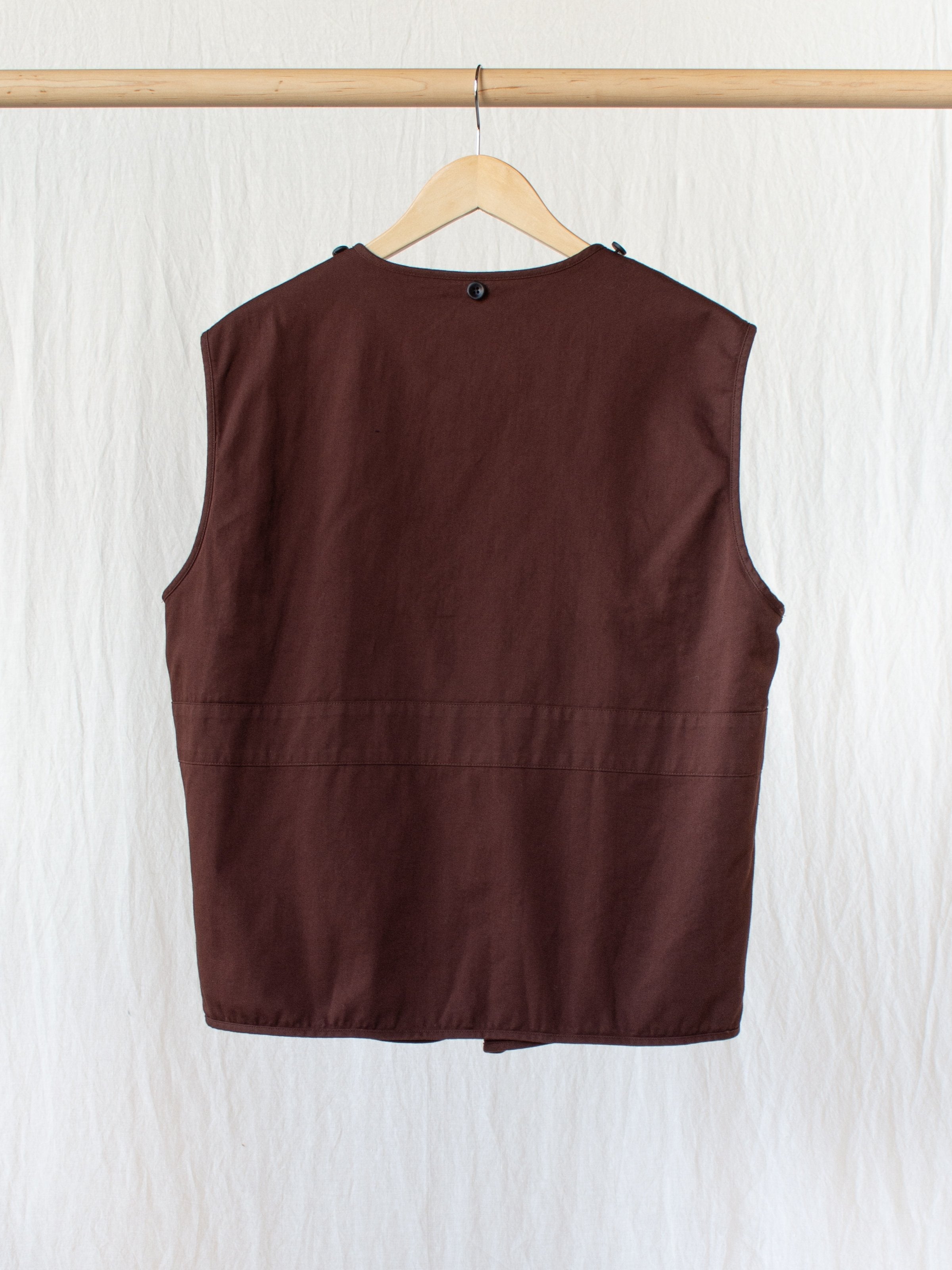 Namu Shop - Document The Document Wool Parka - Brown/Orange