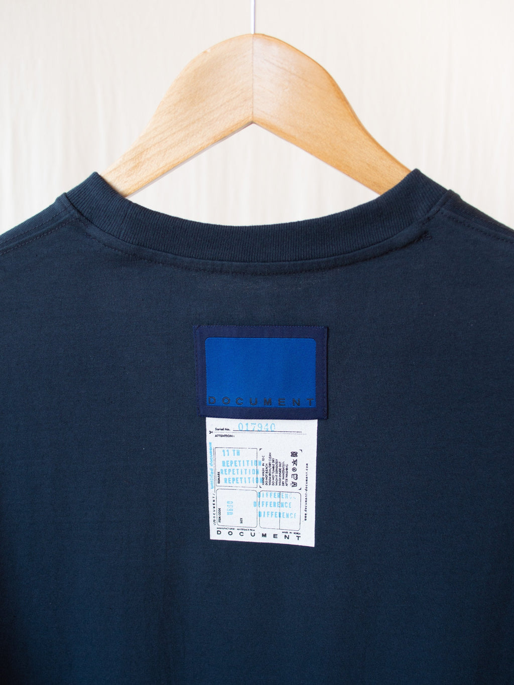 Namu Shop - Document The Documentee - Navy