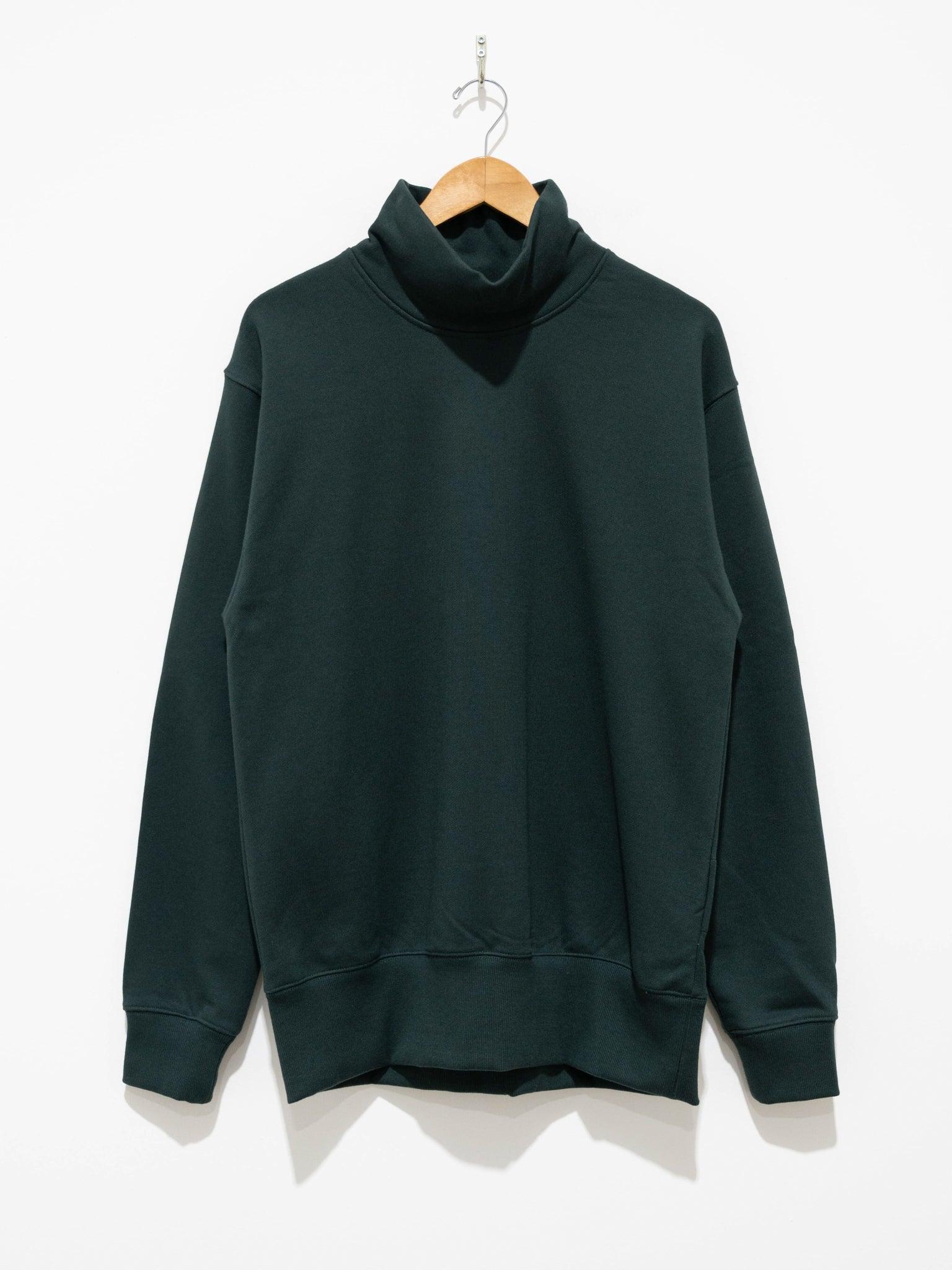 Namu Shop - Document Turtleneck Sweat Jersey - Green