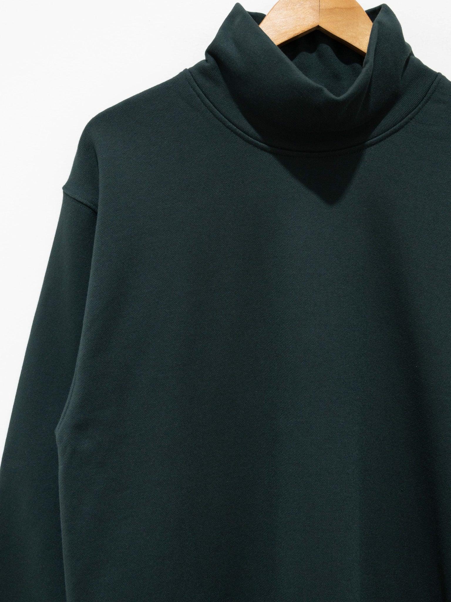 Namu Shop - Document Turtleneck Sweat Jersey - Green