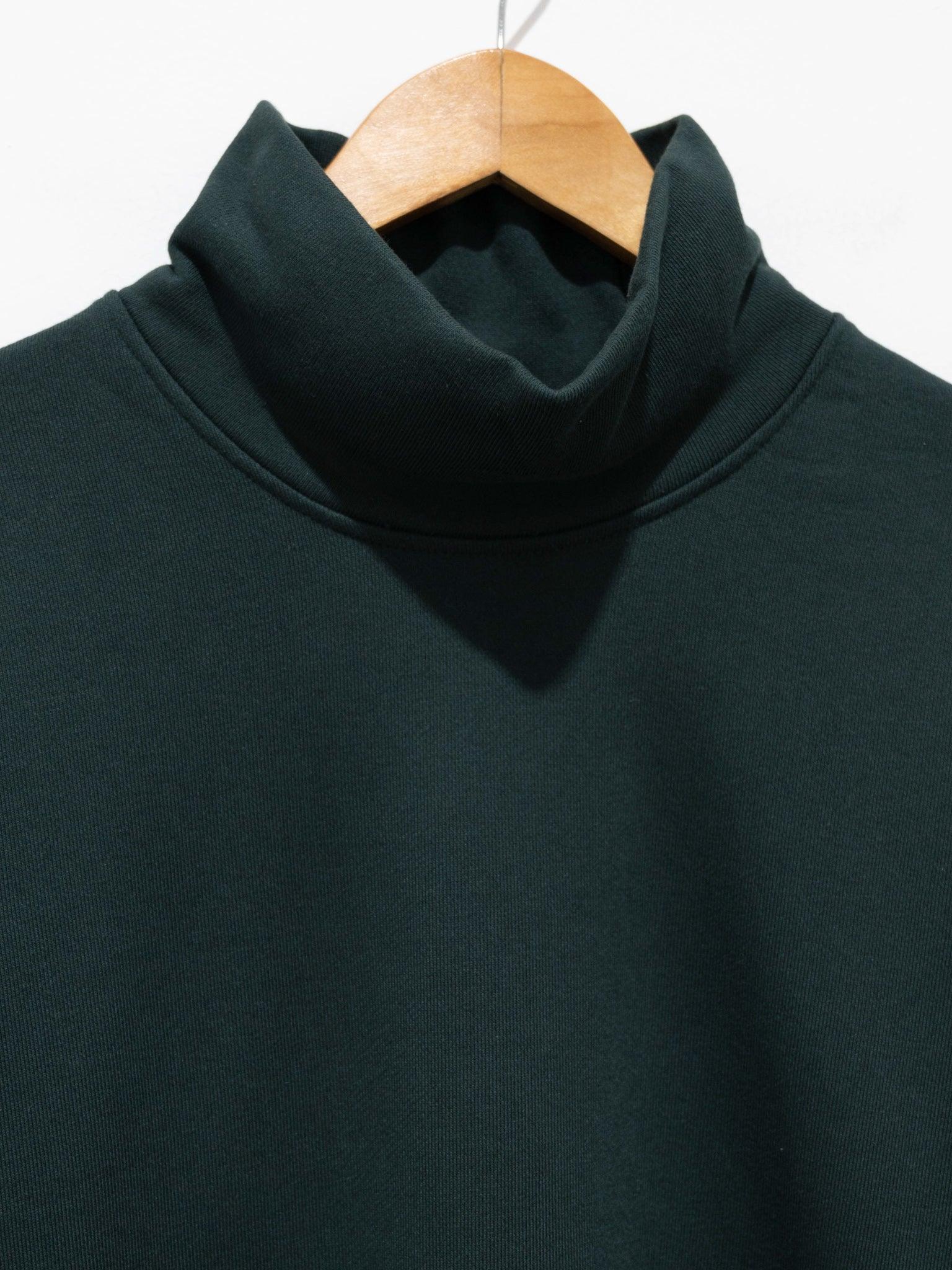 Namu Shop - Document Turtleneck Sweat Jersey - Green