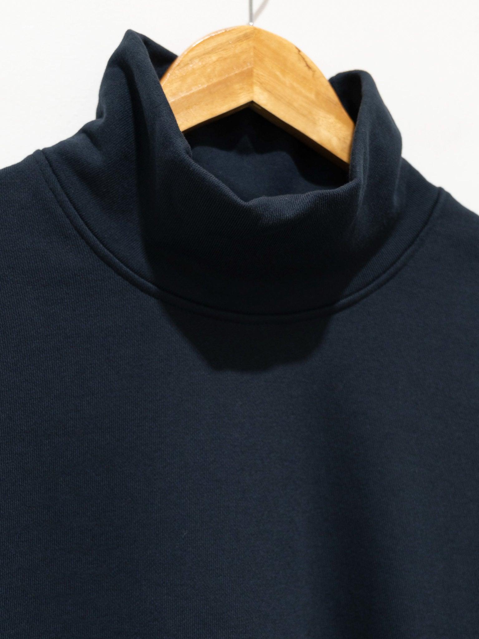Namu Shop - Document Turtleneck Sweat Jersey - Navy