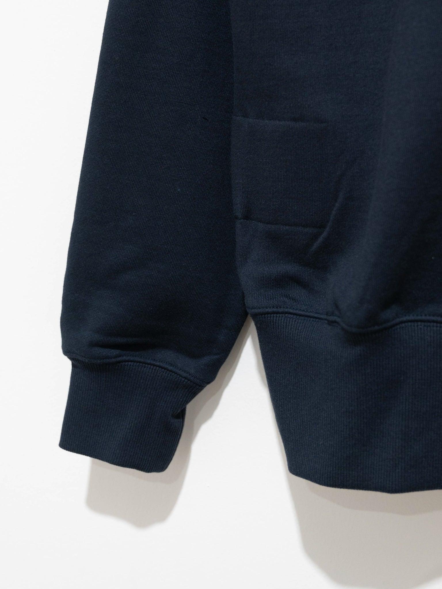 Namu Shop - Document Turtleneck Sweat Jersey - Navy