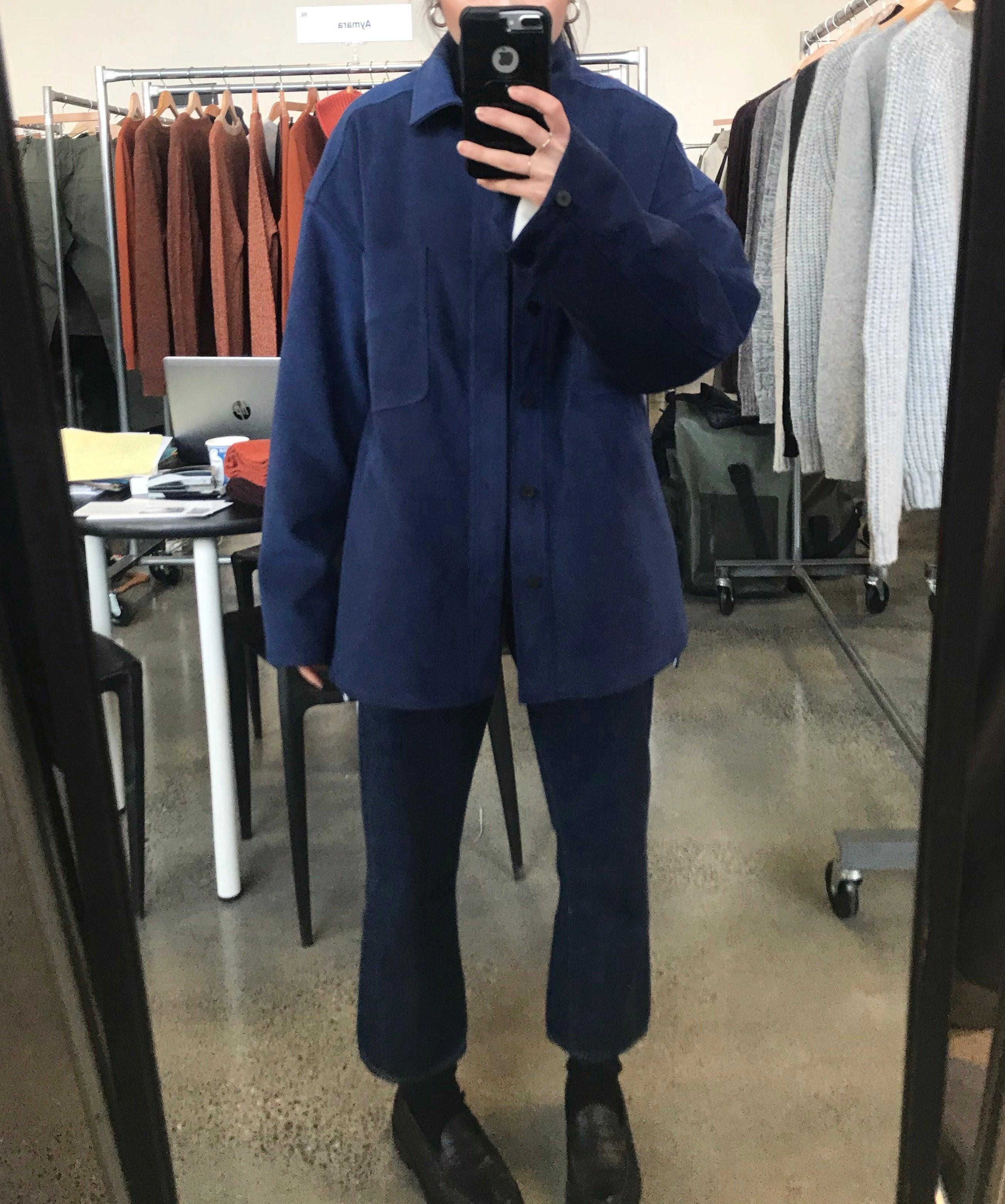 Namu Shop - Document Washable Vegan Suede Padded Jacket
