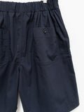 Namu Shop - Document Waterproof Tucked Shorts - Navy