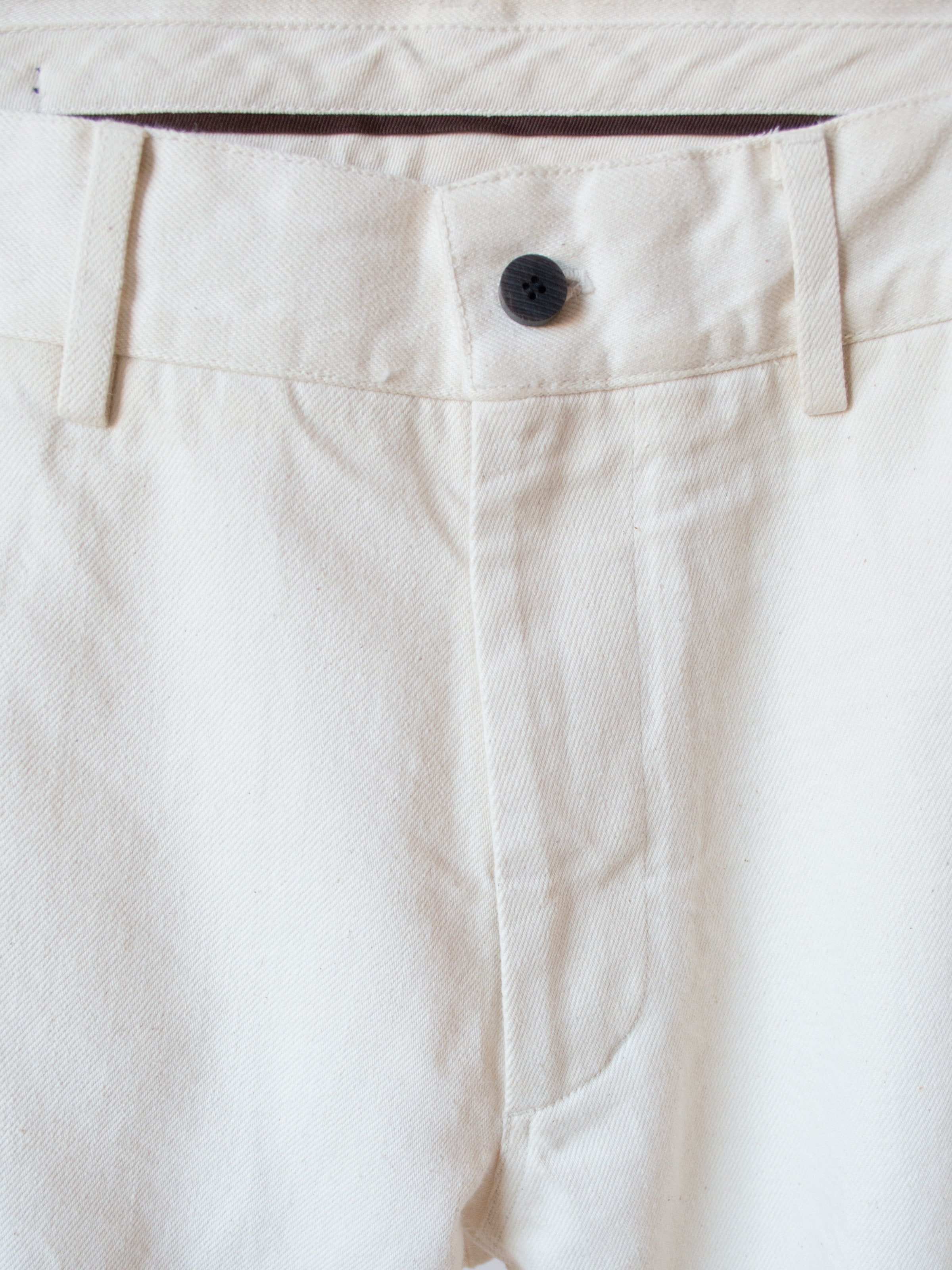Namu Shop - Document White Cotton Denim