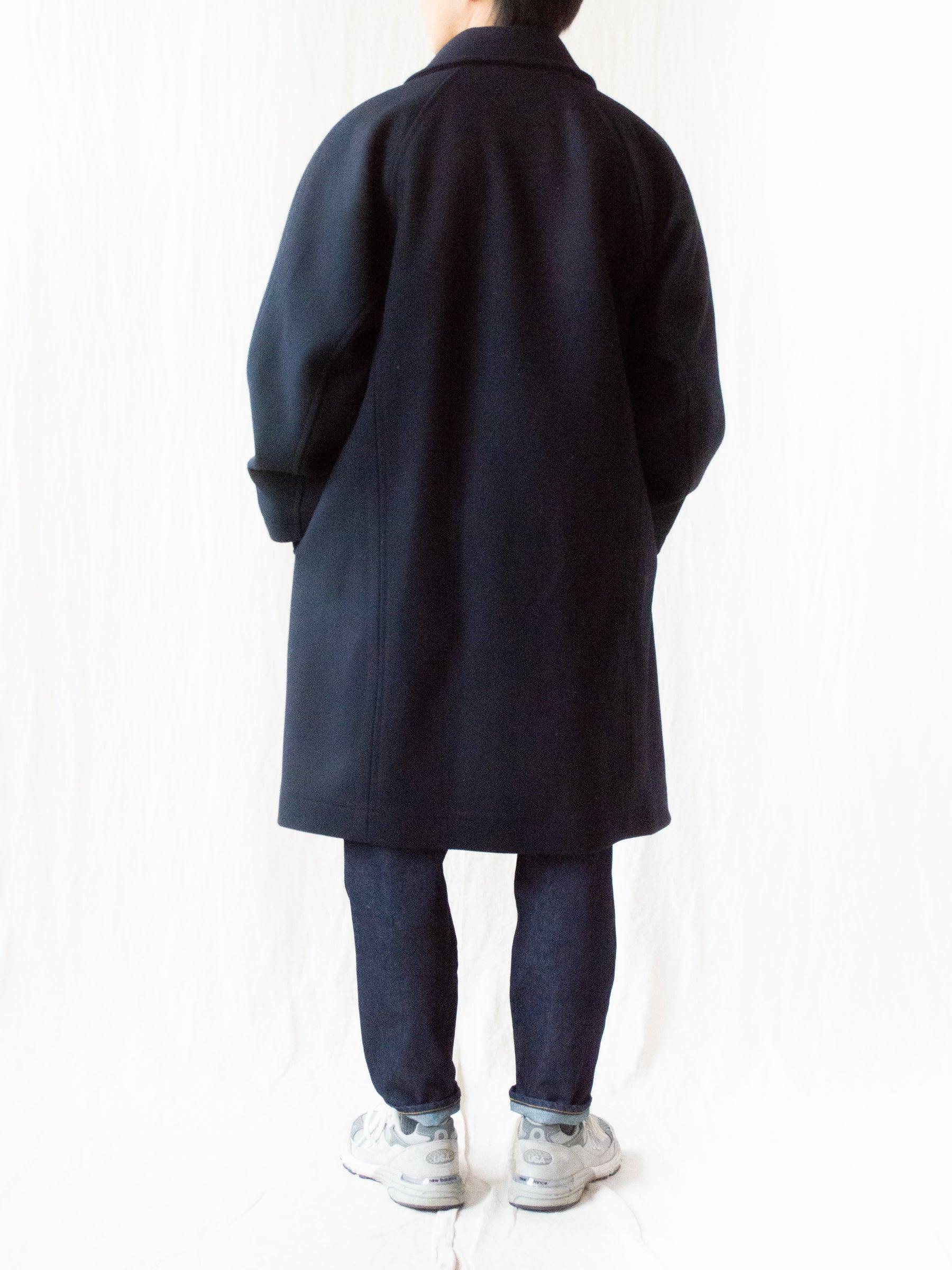 Namu Shop - Document Wool Cashmere Heavy Melton Coat