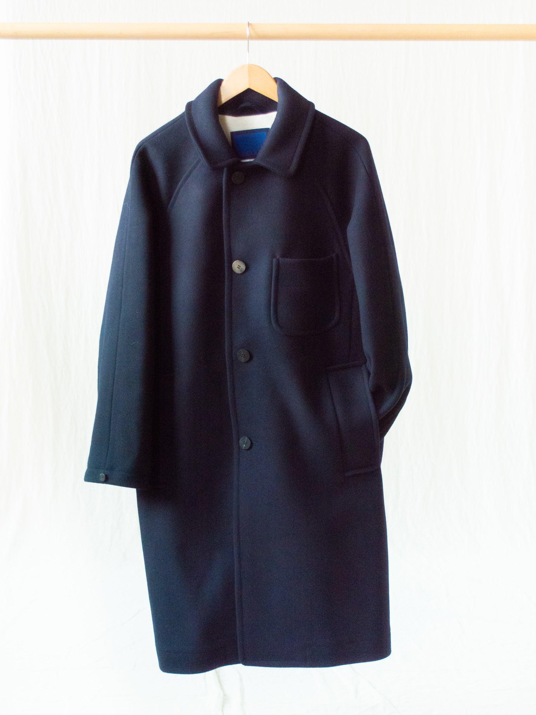 Namu Shop - Document Wool Cashmere Heavy Melton Coat