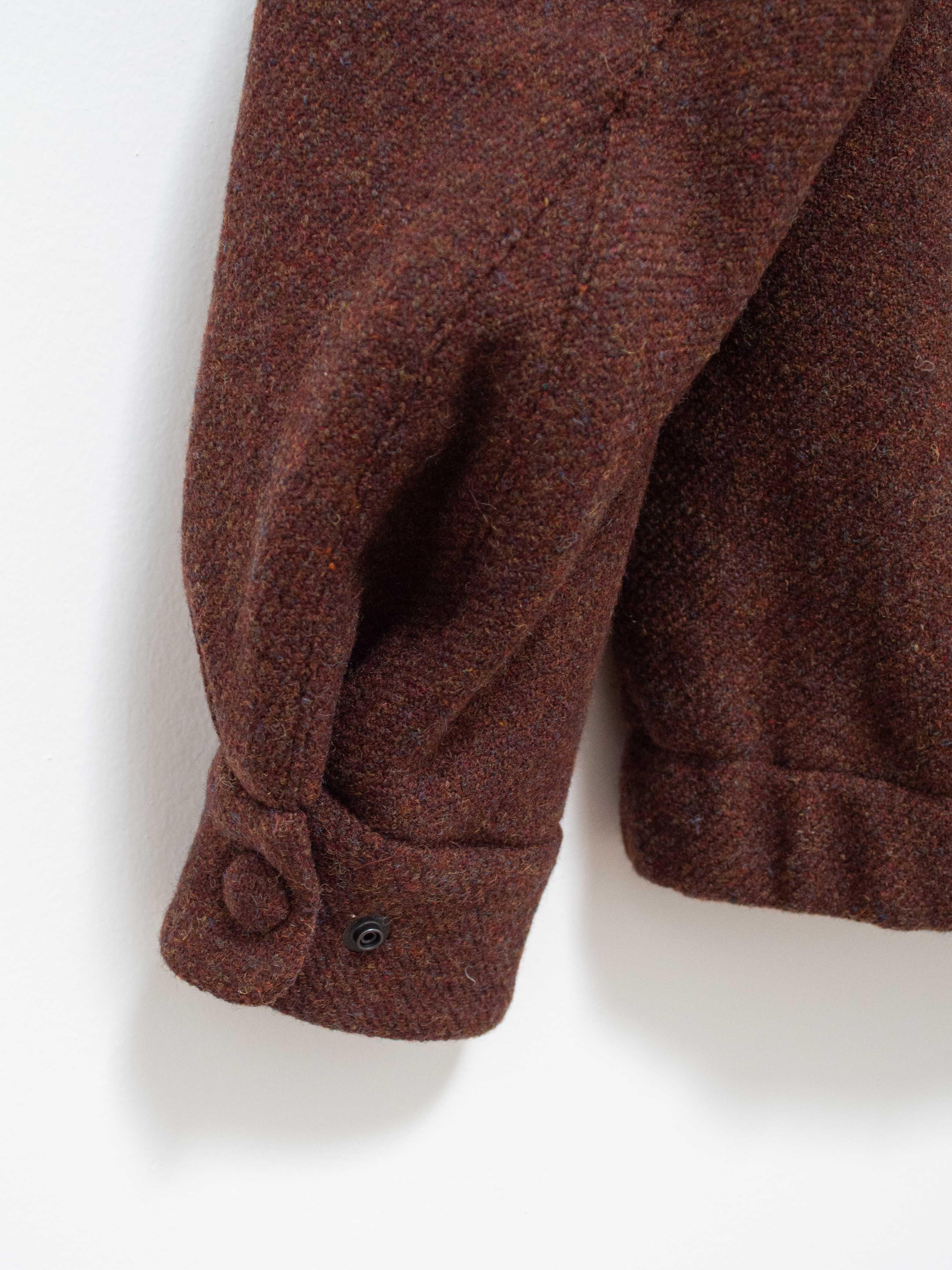 Namu Shop - Document Wool Cotton CPO Jacket - Brown