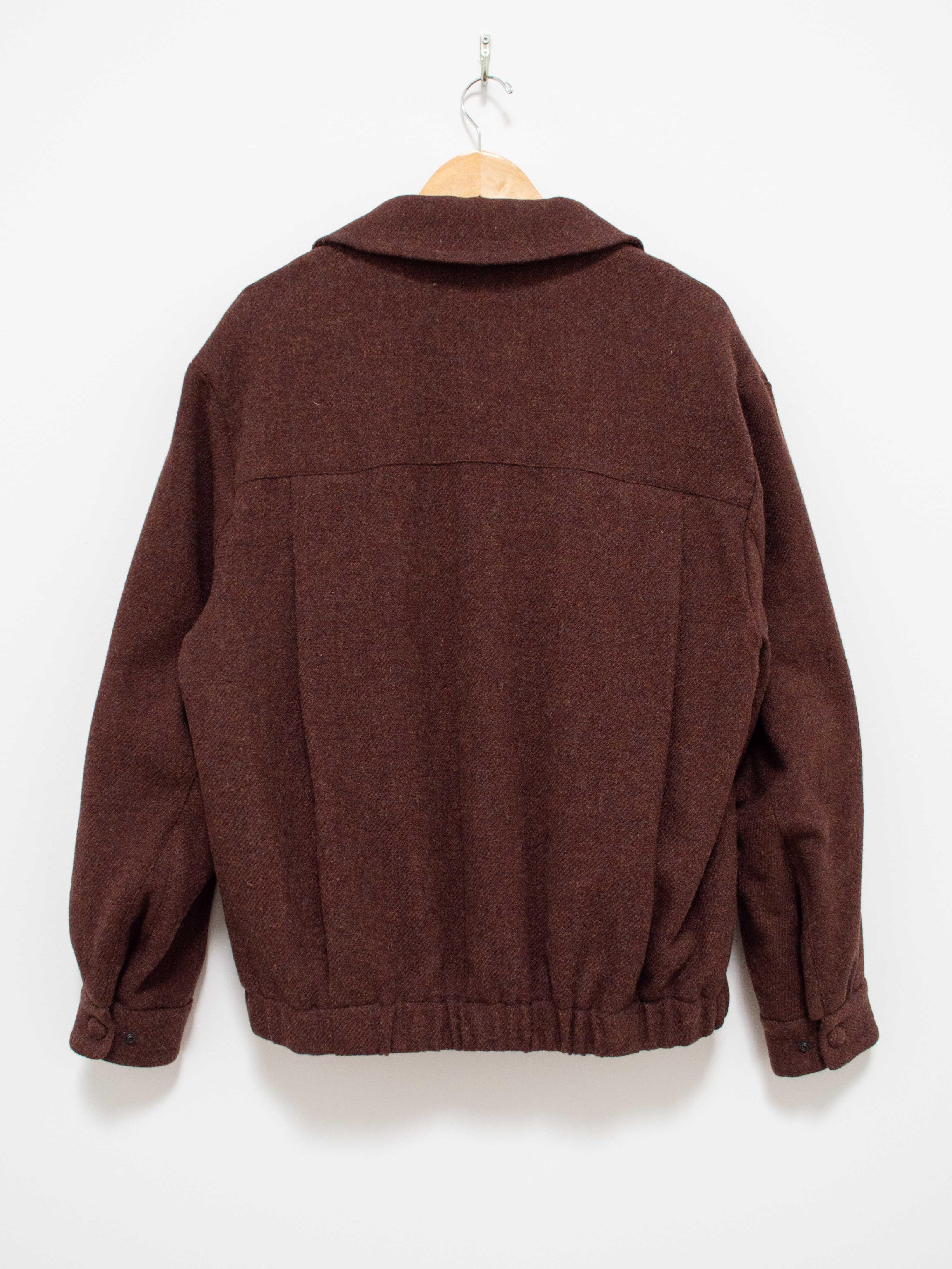 Namu Shop - Document Wool Cotton CPO Jacket - Brown