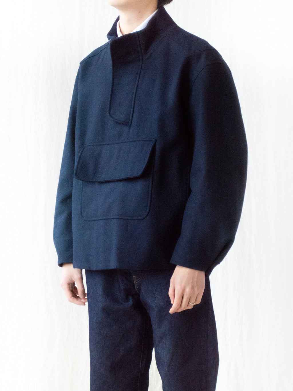 Namu Shop - Document Wool Melton Smock