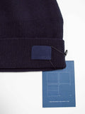 Namu Shop - Document Wool Watch Cap - Off White, Navy (re-stocked)
