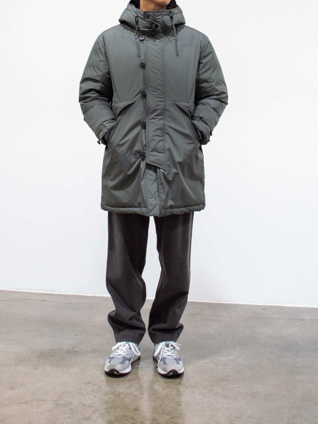 Namu Shop - Eastlogue Cold Weather Down Parka - Olive Gray