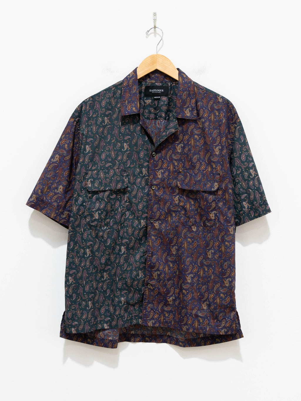 Namu Shop - Eastlogue Holiday Half Shirt - Multi Paisley