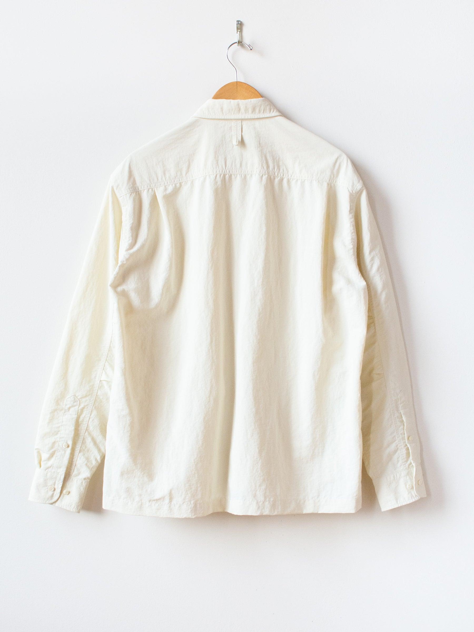 Namu Shop - Eastlogue M65 Shirt - Off White Nylon Washer