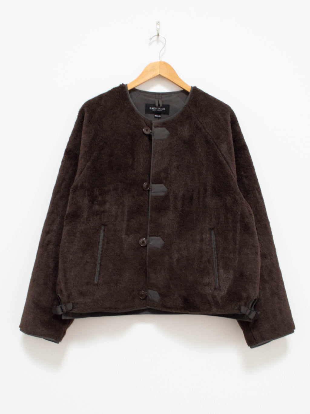 Namu Shop - Eastlogue Shearing Cardigan - Brown