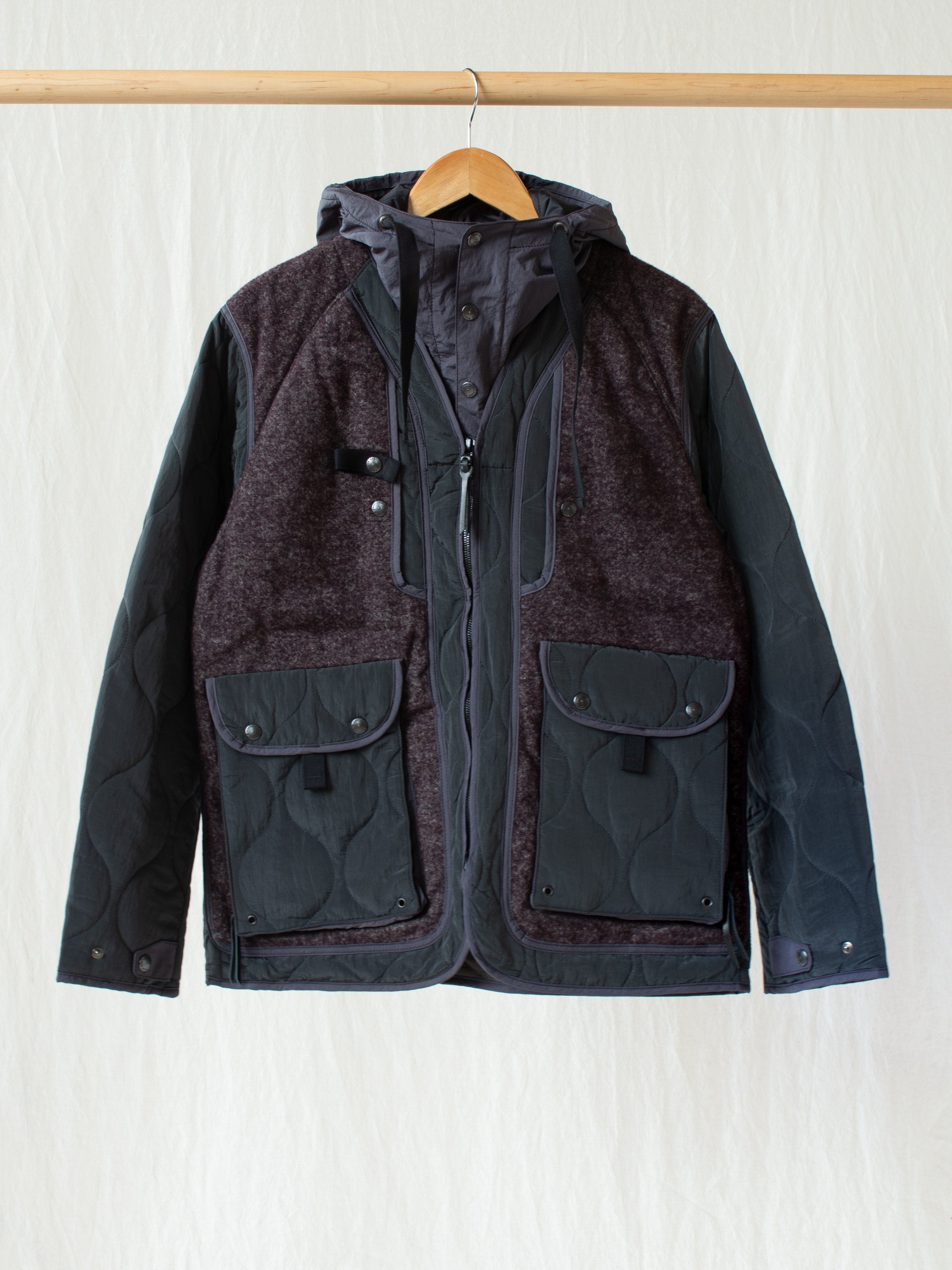 Namu Shop - Eastlogue Sherpa Parka - Purple Towel