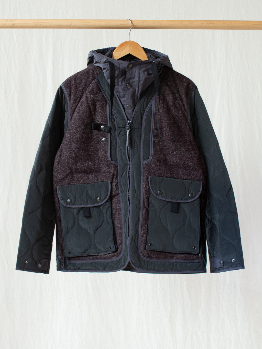 Namu Shop - Eastlogue Sherpa Parka - Purple Towel