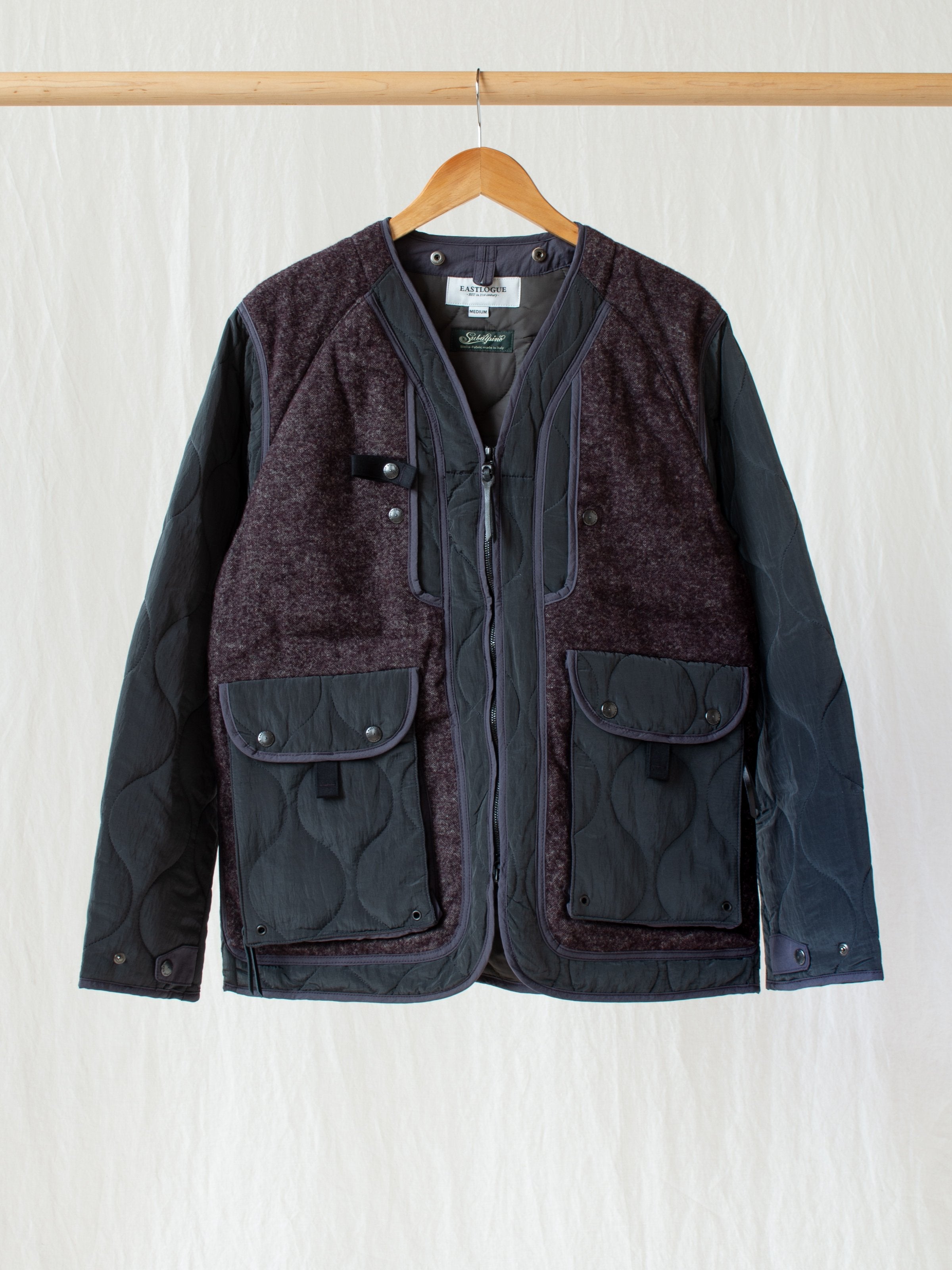 Namu Shop - Eastlogue Sherpa Parka - Purple Towel